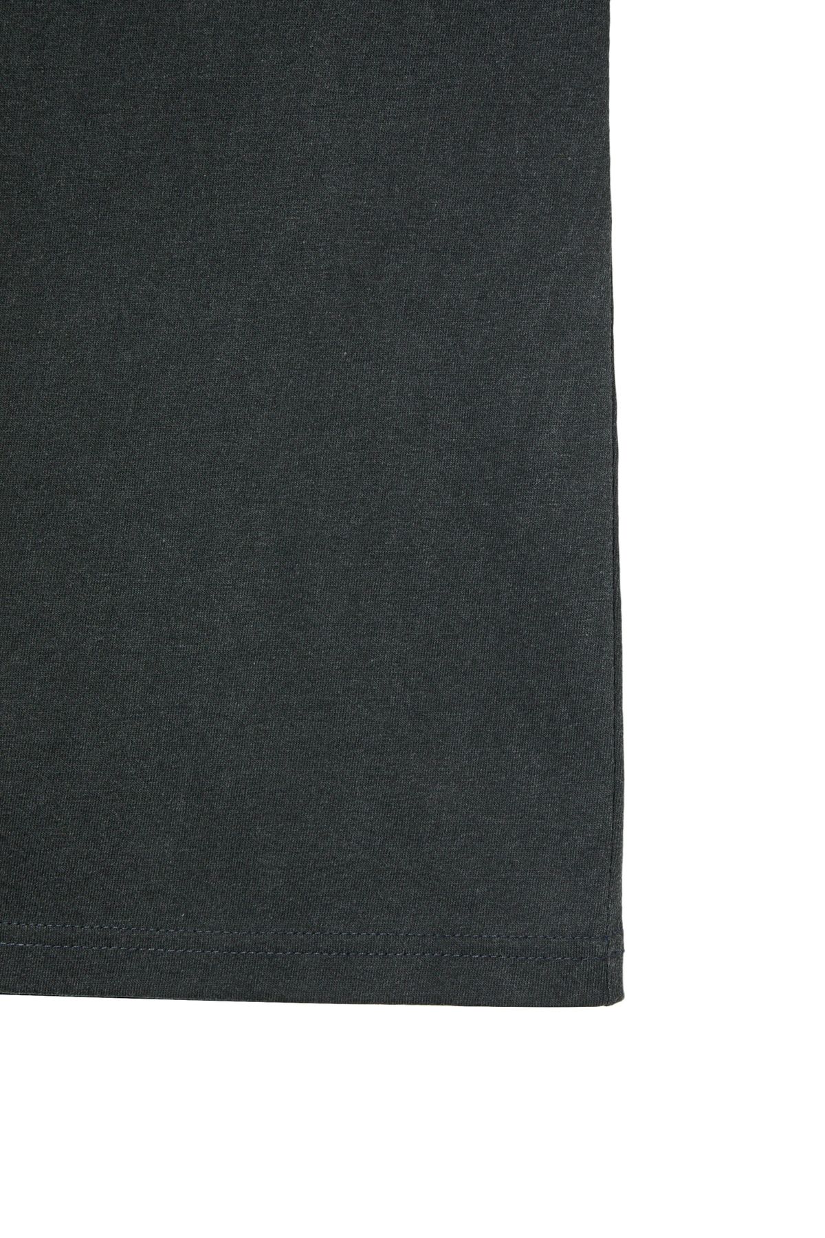 다이닛(DEINET) STAR TRIM DYEING T-SHIRTS IN CHARCOAL