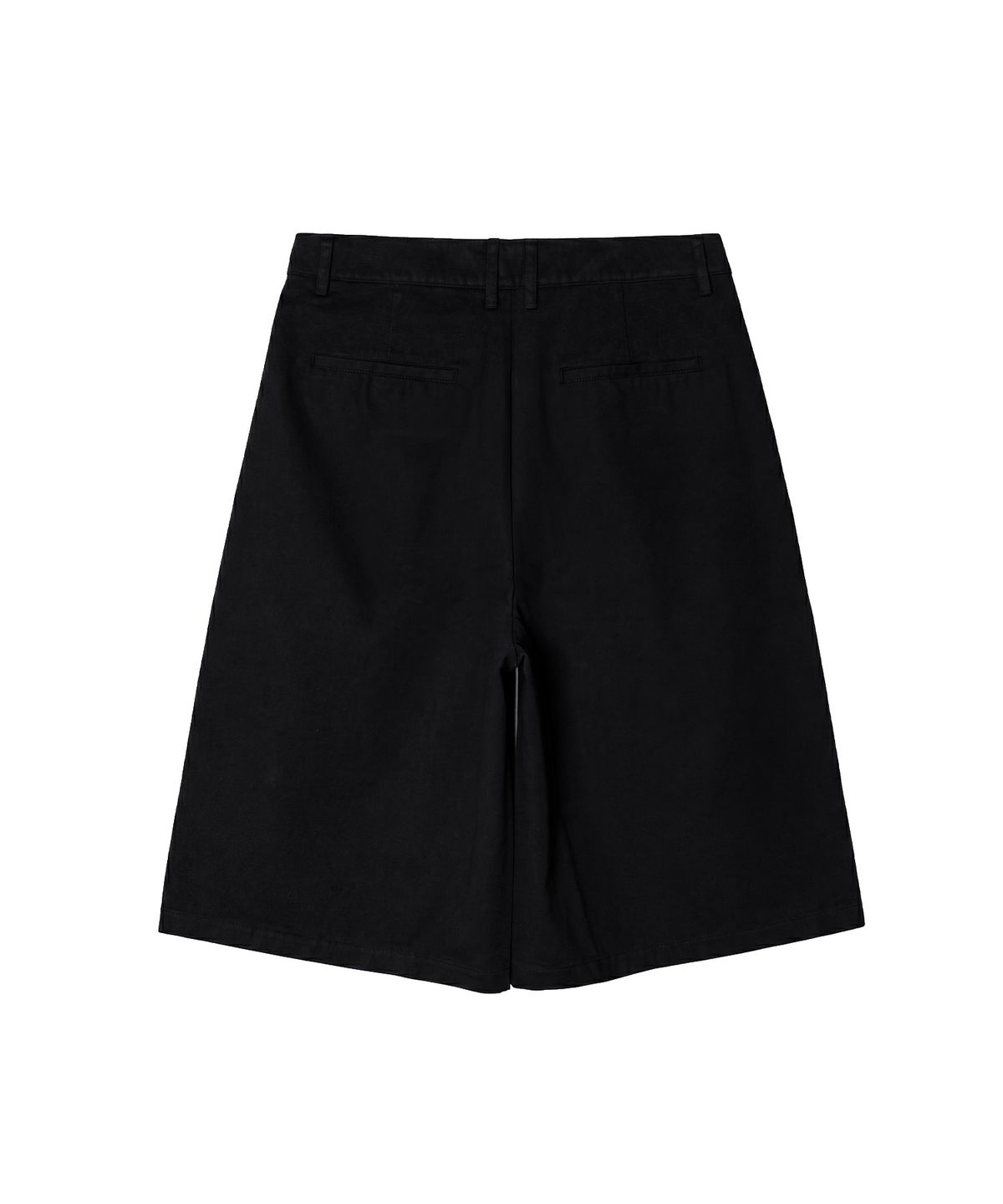 커넥트킨록(CONNECT KINLOCH) 워시드 코튼 버뮤다 팬츠 [블랙]