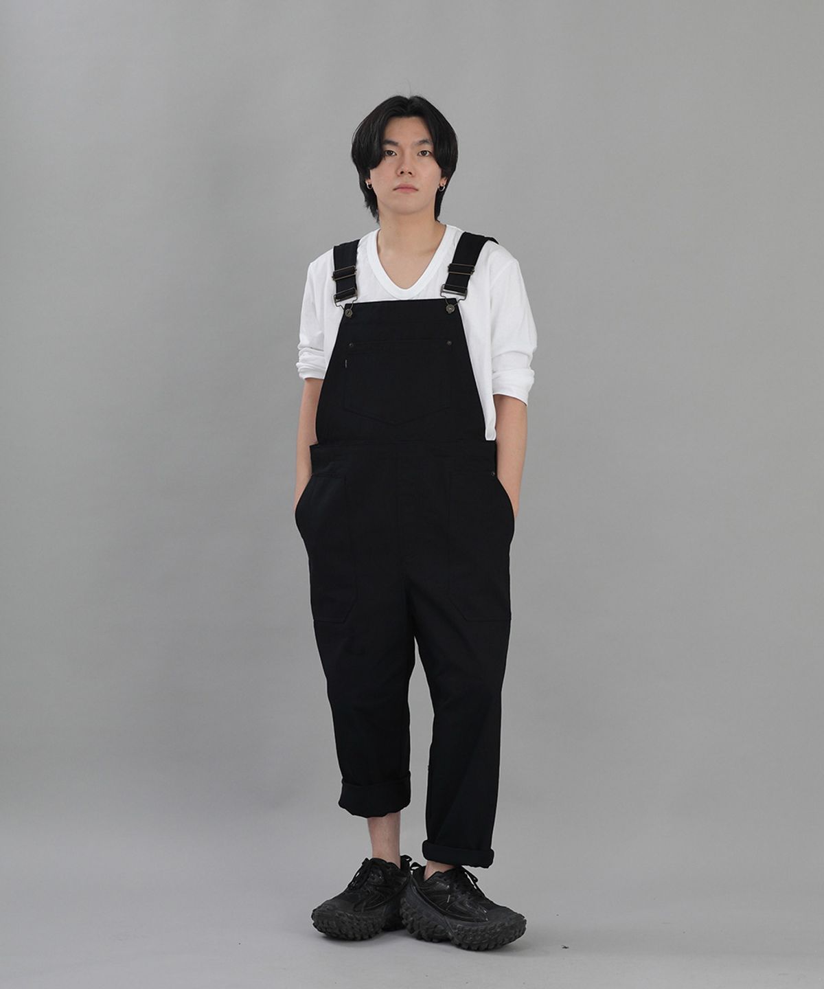 세인트크루(SAINTCREW) 워커앤빌더 퍼티그 오버롤 WNB-605 블랙