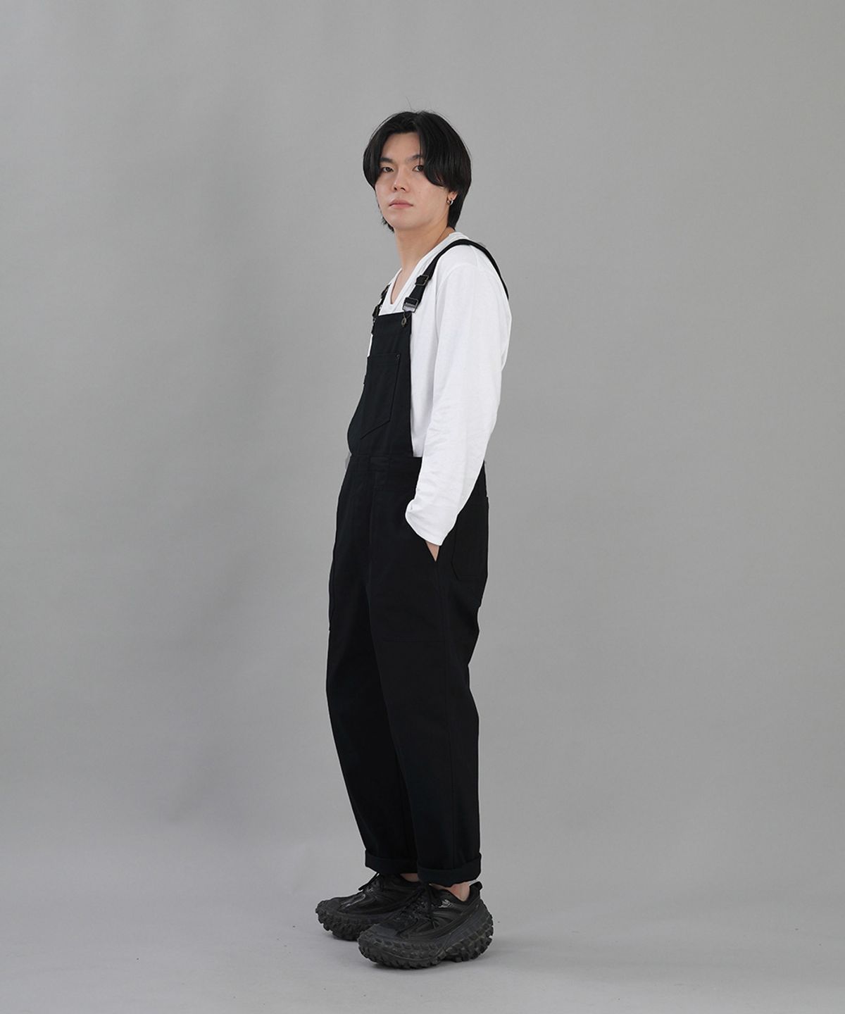 세인트크루(SAINTCREW) 워커앤빌더 퍼티그 오버롤 WNB-605 블랙
