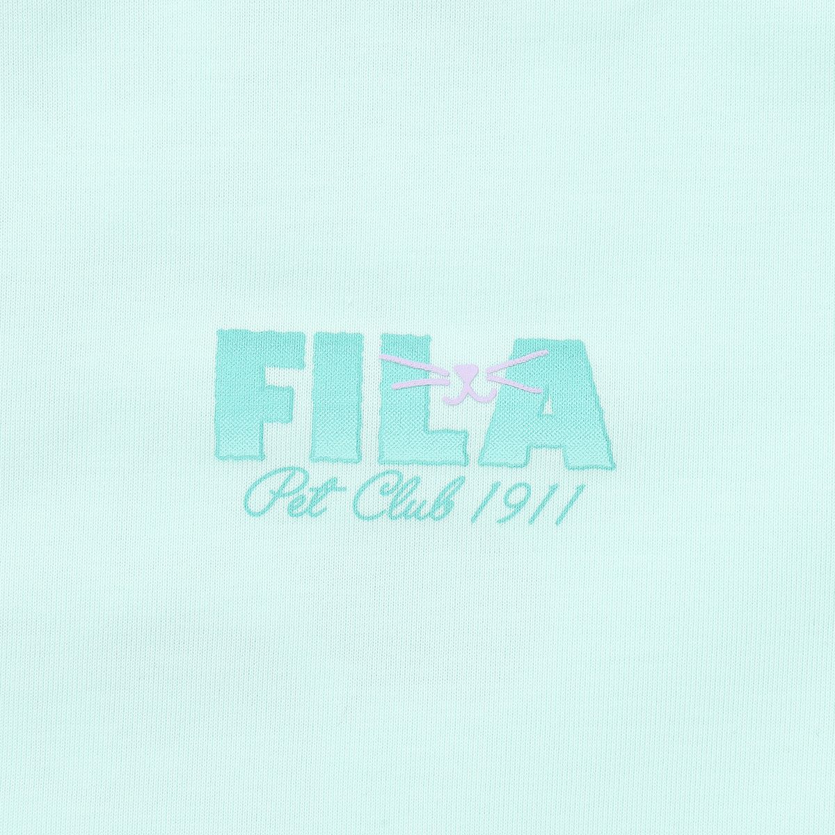 휠라 키즈(FILA KIDS) Drywave PET CLUB 세미크롭 티셔츠