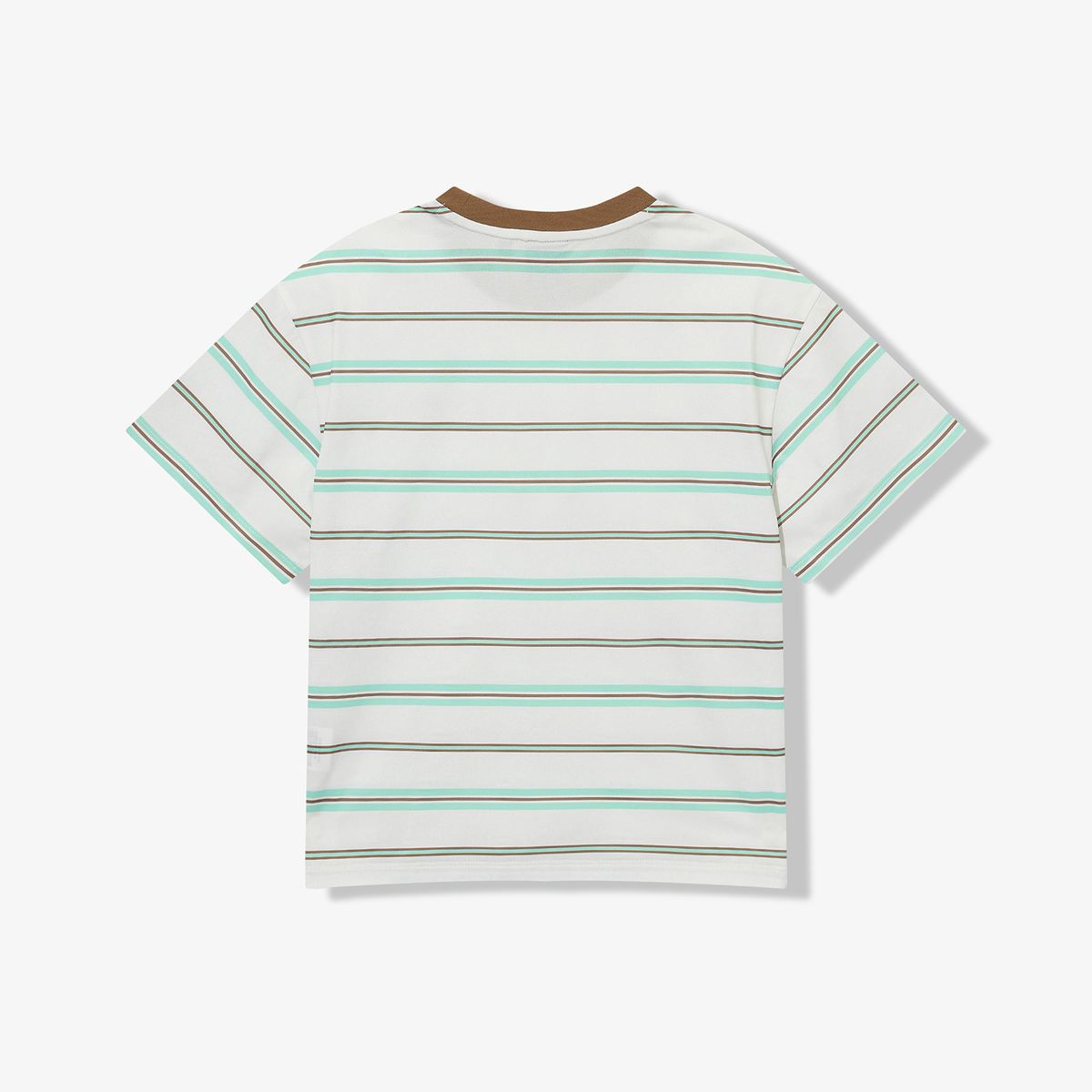 휠라 키즈(FILA KIDS) Drywave 스트라이프 루즈핏 티셔츠