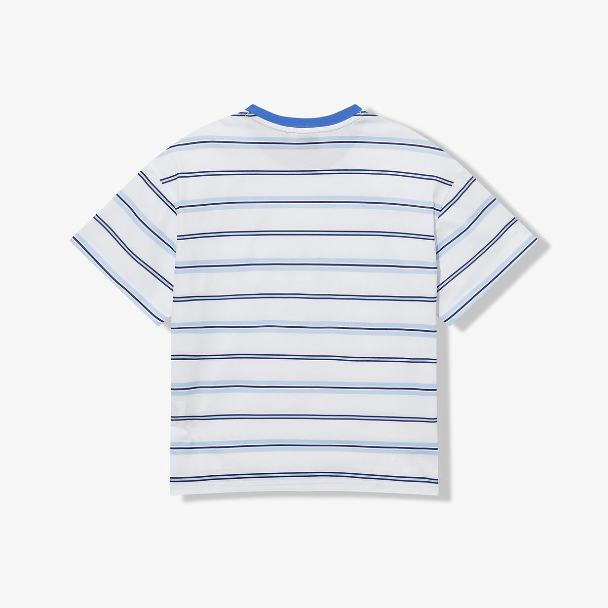 휠라 키즈(FILA KIDS) Drywave 스트라이프 루즈핏 티셔츠