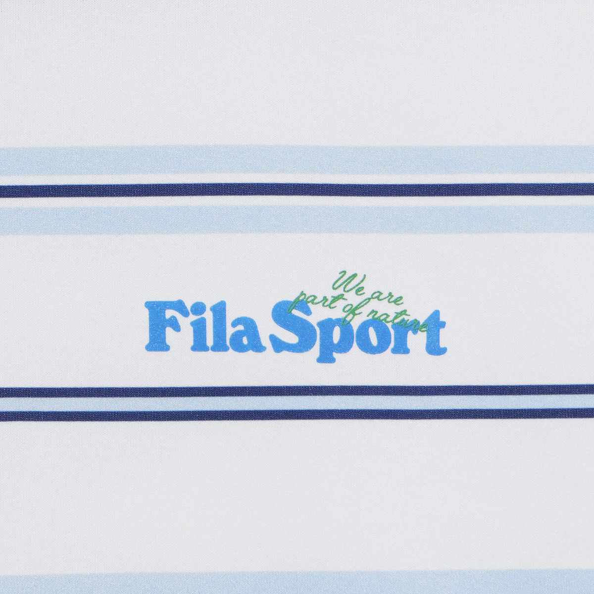 휠라 키즈(FILA KIDS) Drywave 스트라이프 루즈핏 티셔츠