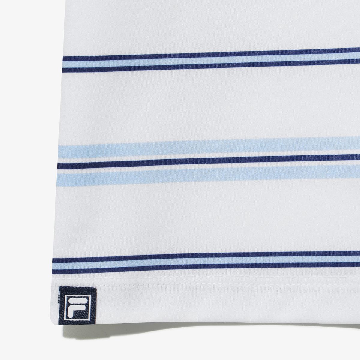 휠라 키즈(FILA KIDS) Drywave 스트라이프 루즈핏 티셔츠