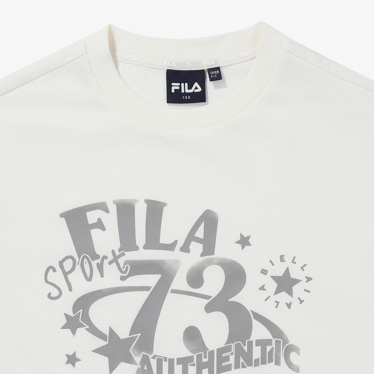 휠라 키즈(FILA KIDS) Coldwave 여아 루즈핏 티셔츠