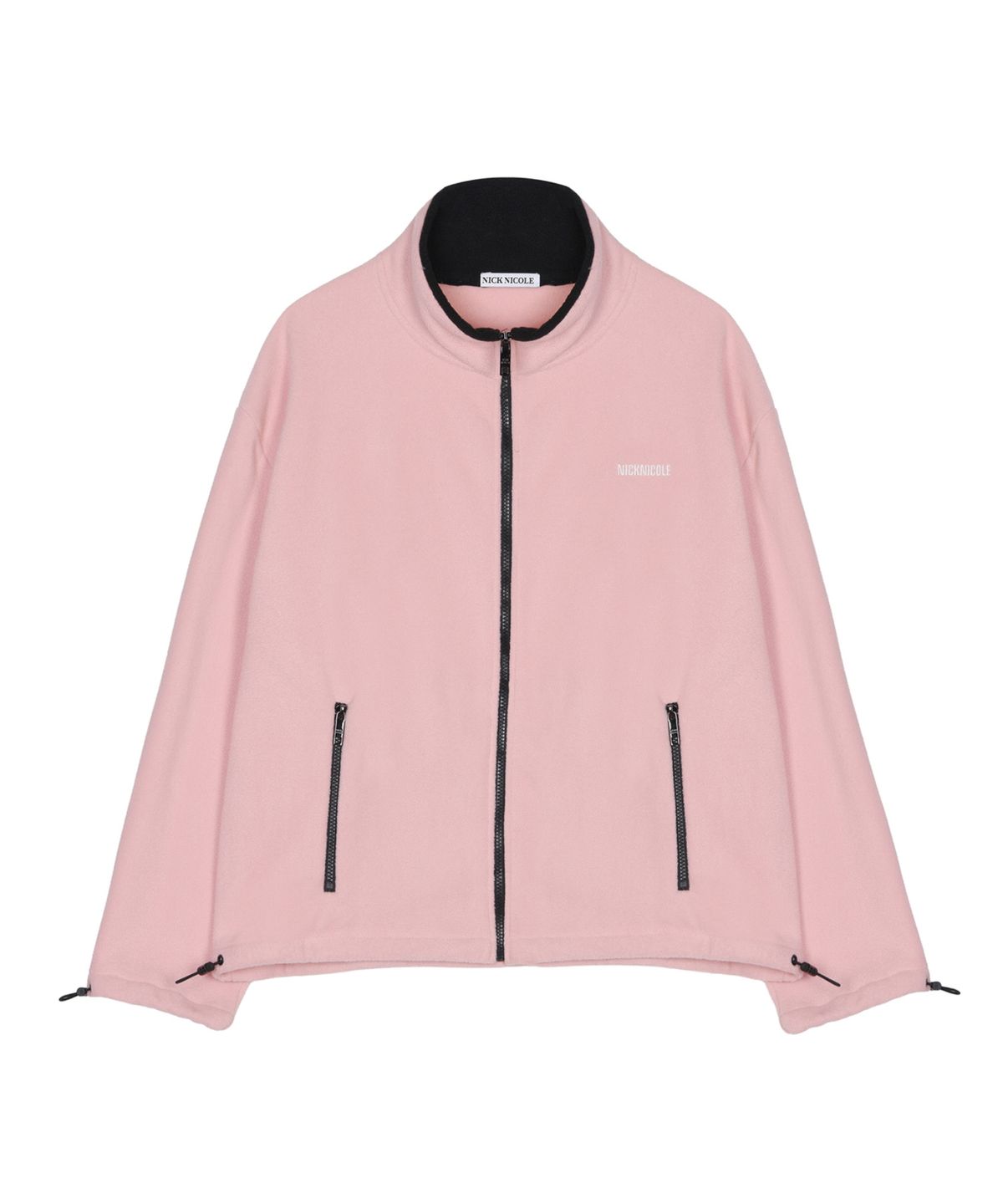 닉앤니콜(NICK&NICOLE) FLEECE ZIP-UP JACKET_PINK