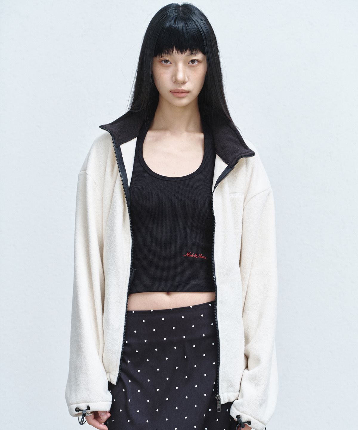 닉앤니콜(NICK&NICOLE) FLEECE ZIP-UP JACKET_5 COLOR