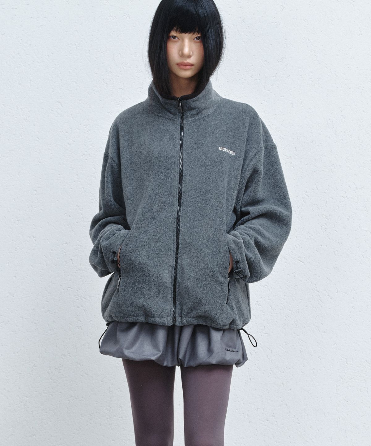 닉앤니콜(NICK&NICOLE) FLEECE ZIP-UP JACKET_5 COLOR