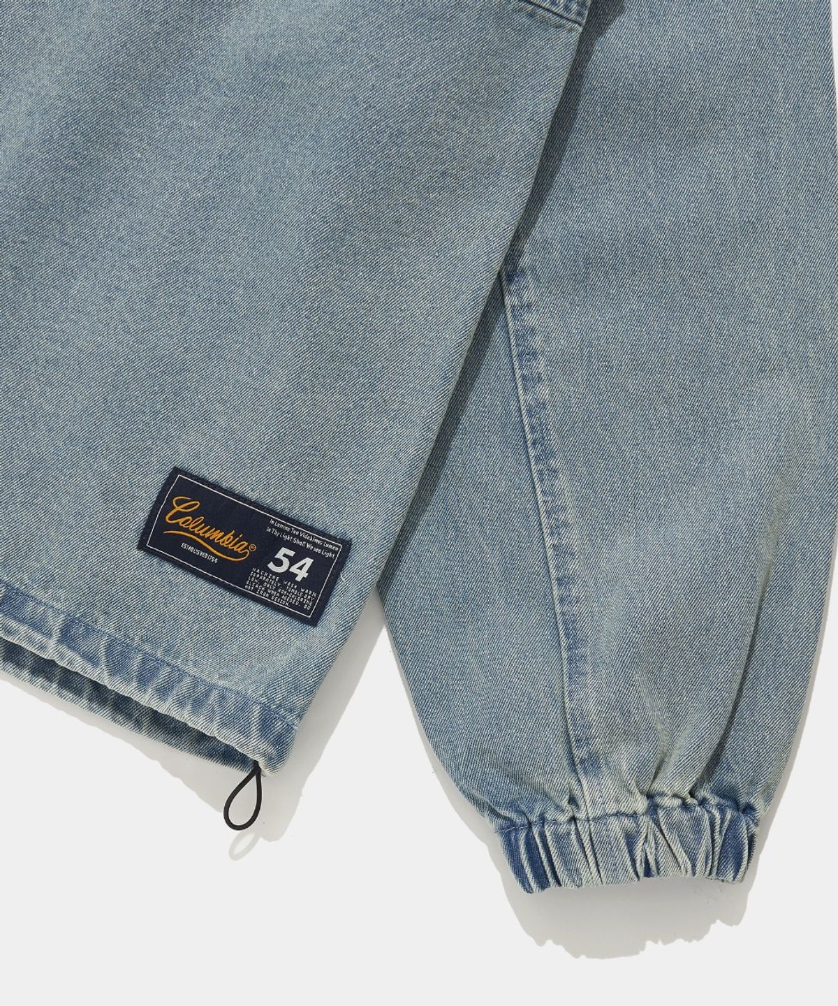 컬럼비아 유니버시티(COLUMBIA UNIVERSITY) NY STREET TAIL DENIM ANORAK JACKET_LIGHT JEAN