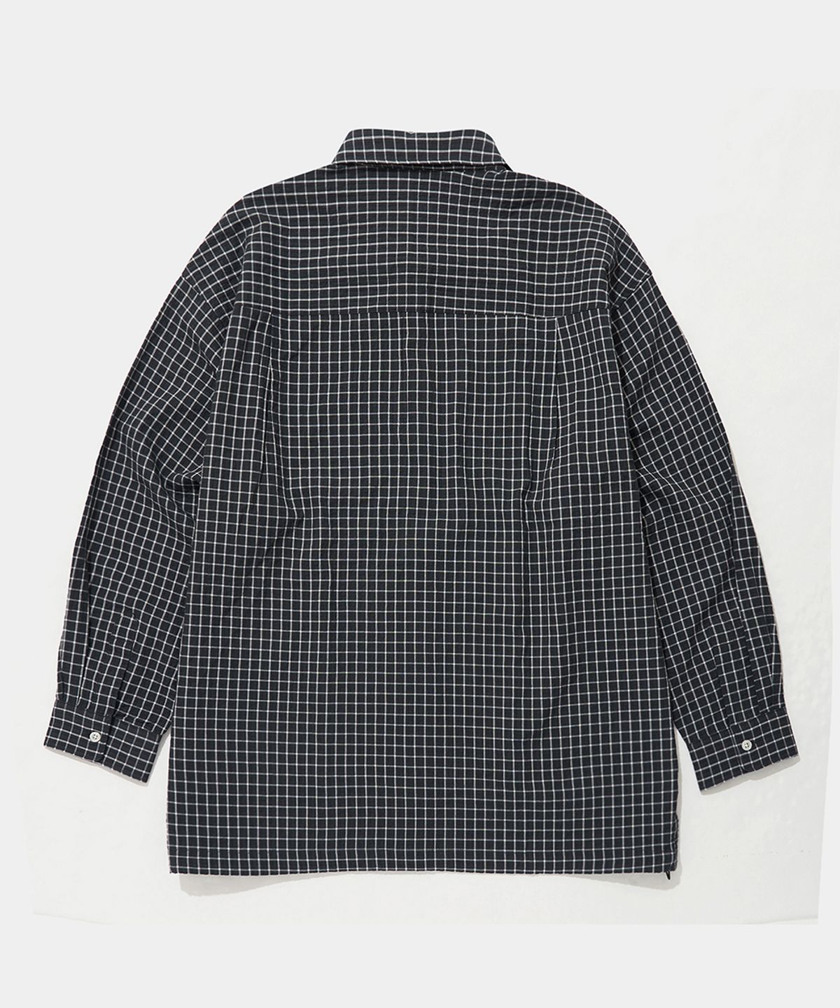 컬럼비아 유니버시티(COLUMBIA UNIVERSITY) MICRO-CHECK UTILITY SHIRTS_BLACK