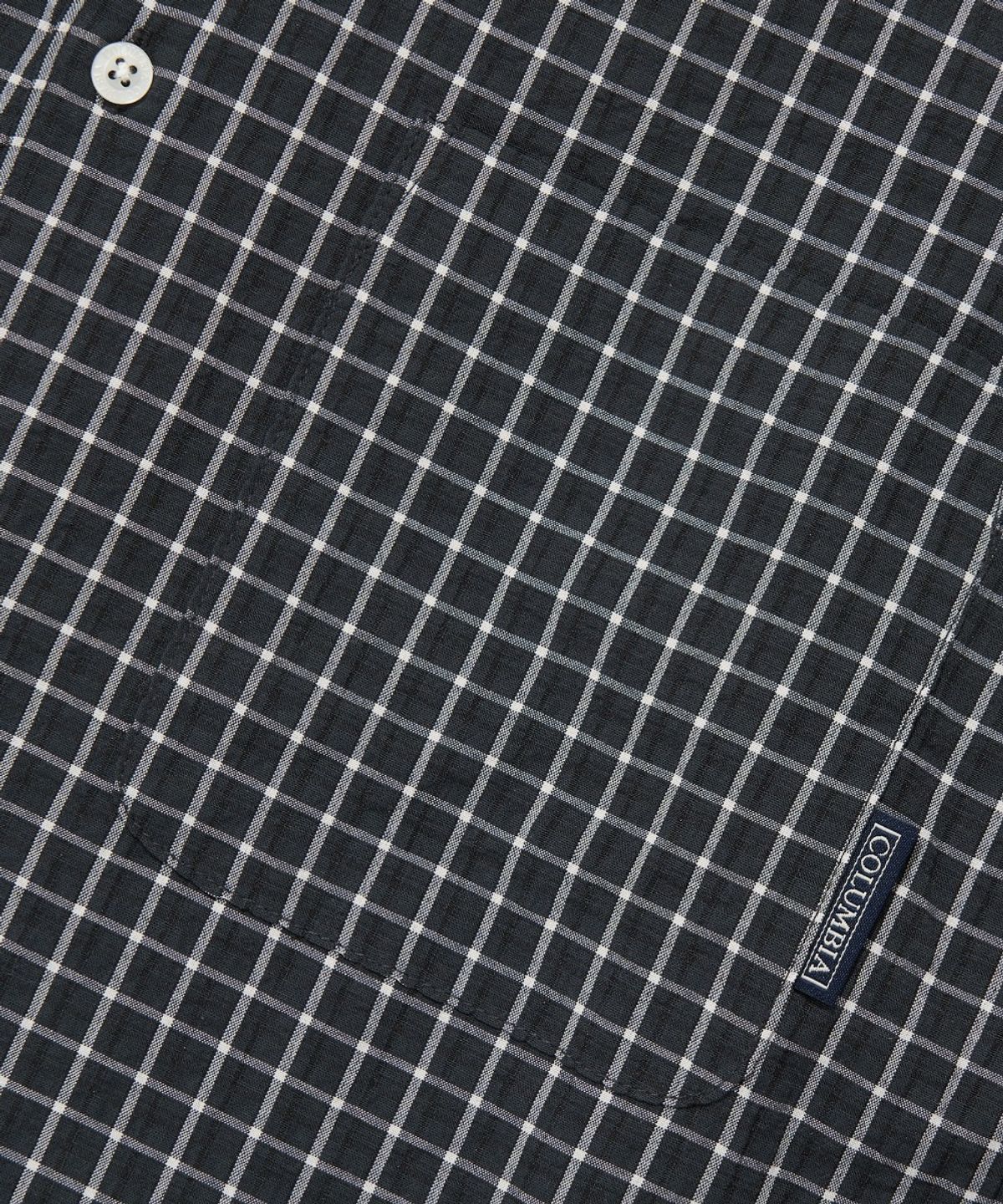 컬럼비아 유니버시티(COLUMBIA UNIVERSITY) MICRO-CHECK UTILITY SHIRTS_BLACK