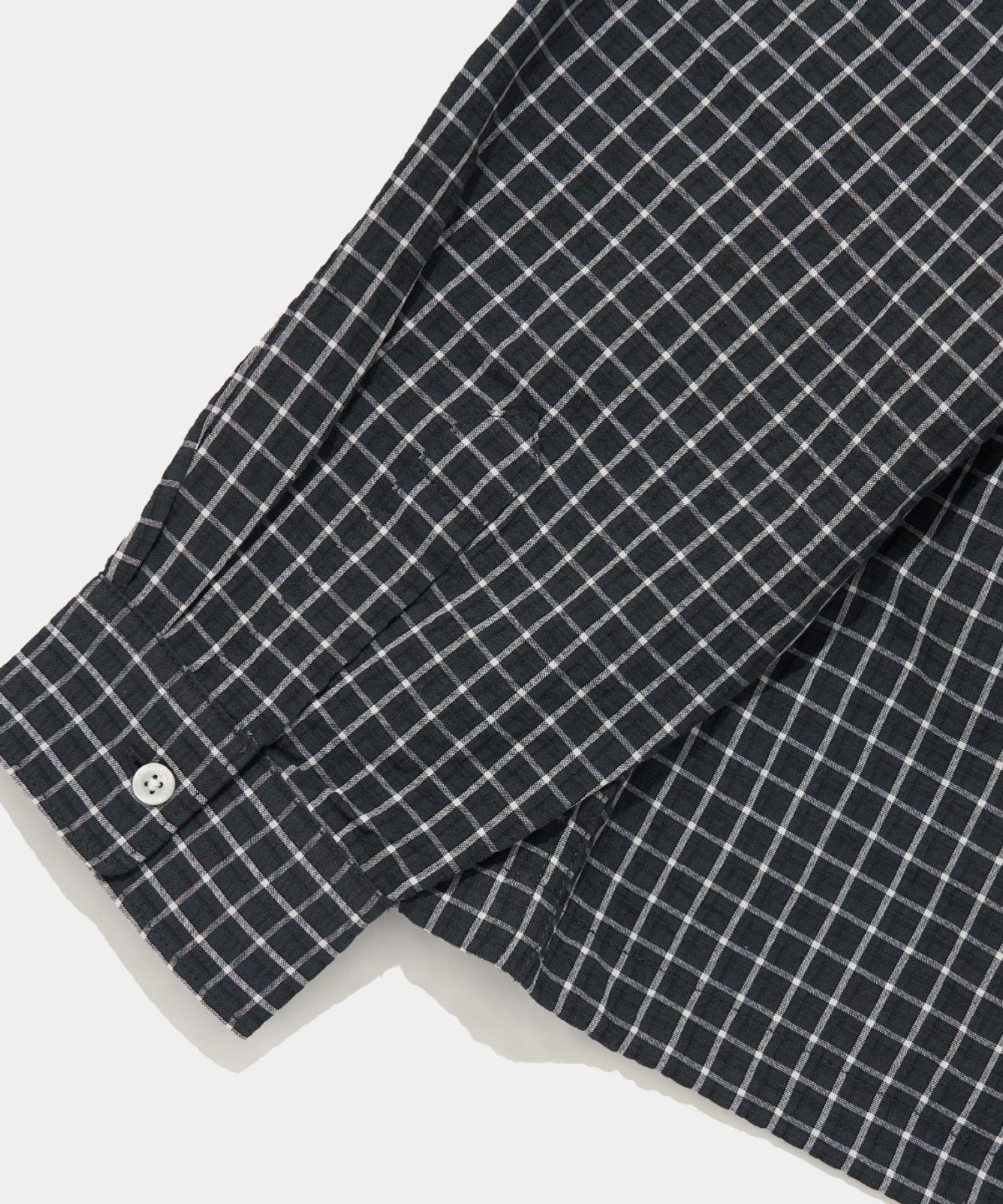 컬럼비아 유니버시티(COLUMBIA UNIVERSITY) MICRO-CHECK UTILITY SHIRTS_BLACK
