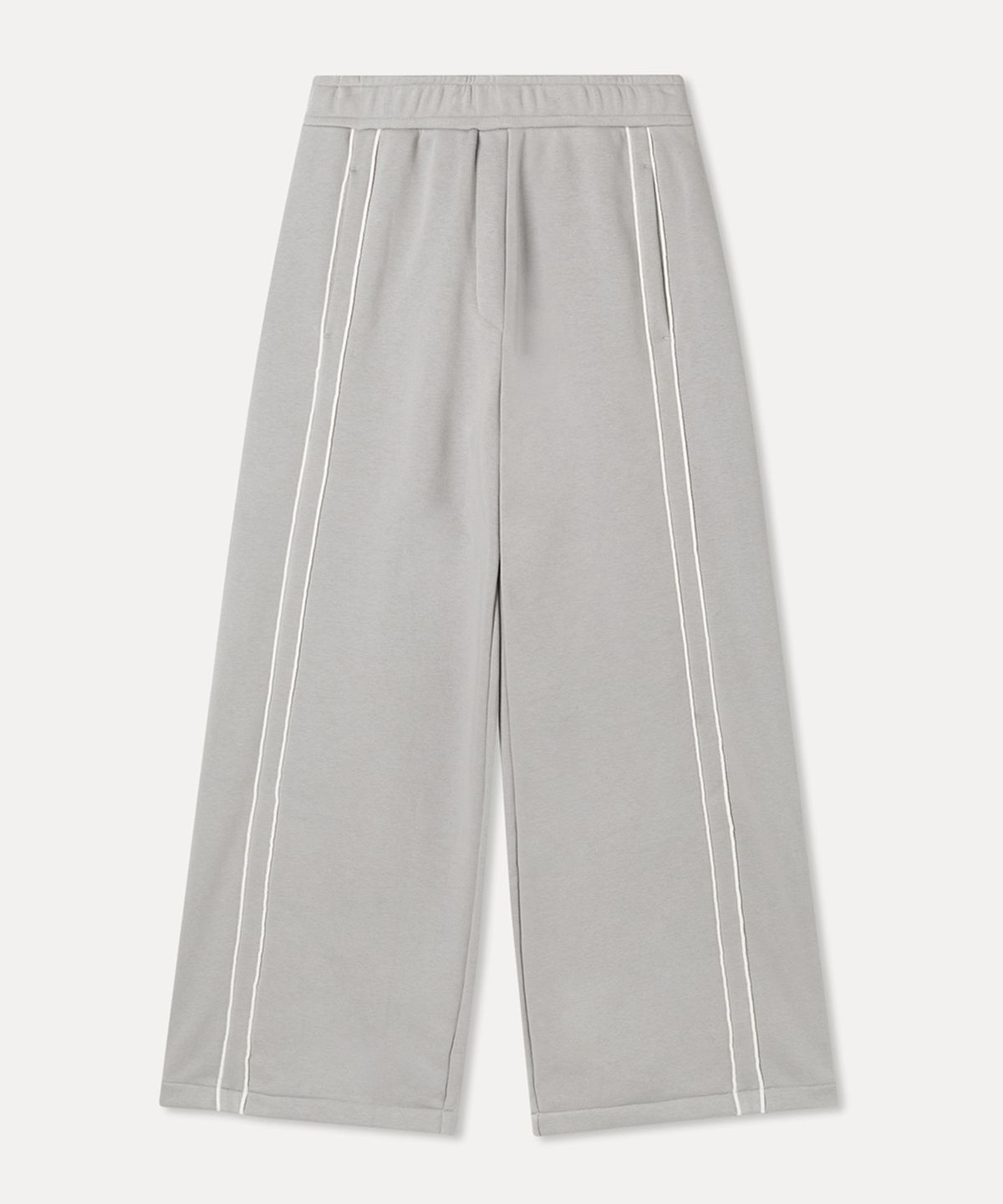 미쏘(MIXXO) 파이핑 와이드 밴딩팬츠_MIWTMG326C