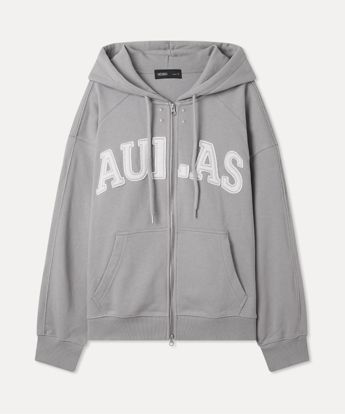 미쏘(MIXXO) 패치장식 후드집업_MIWJMG316C
