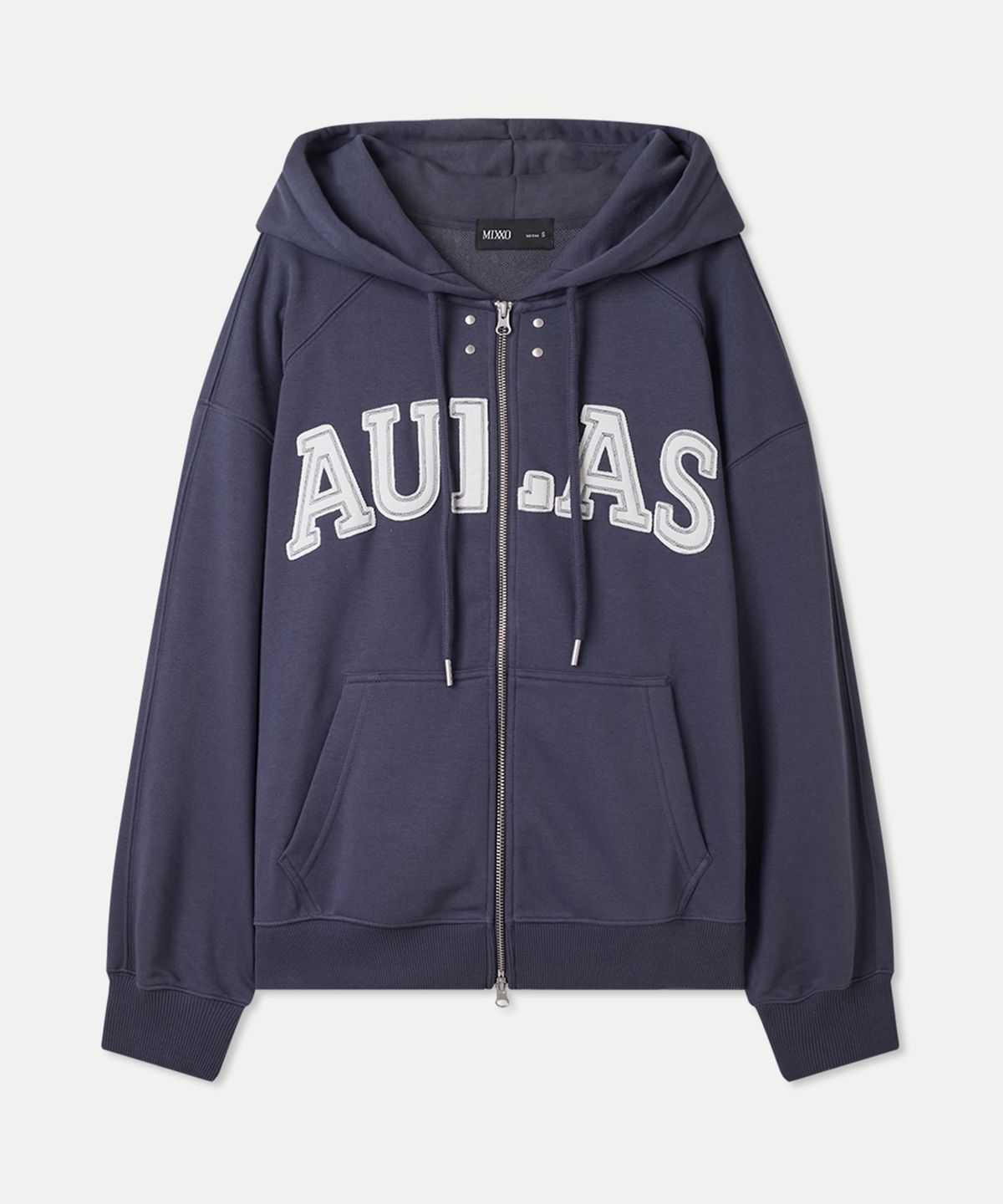 미쏘(MIXXO) 패치장식 후드집업_MIWJMG316C