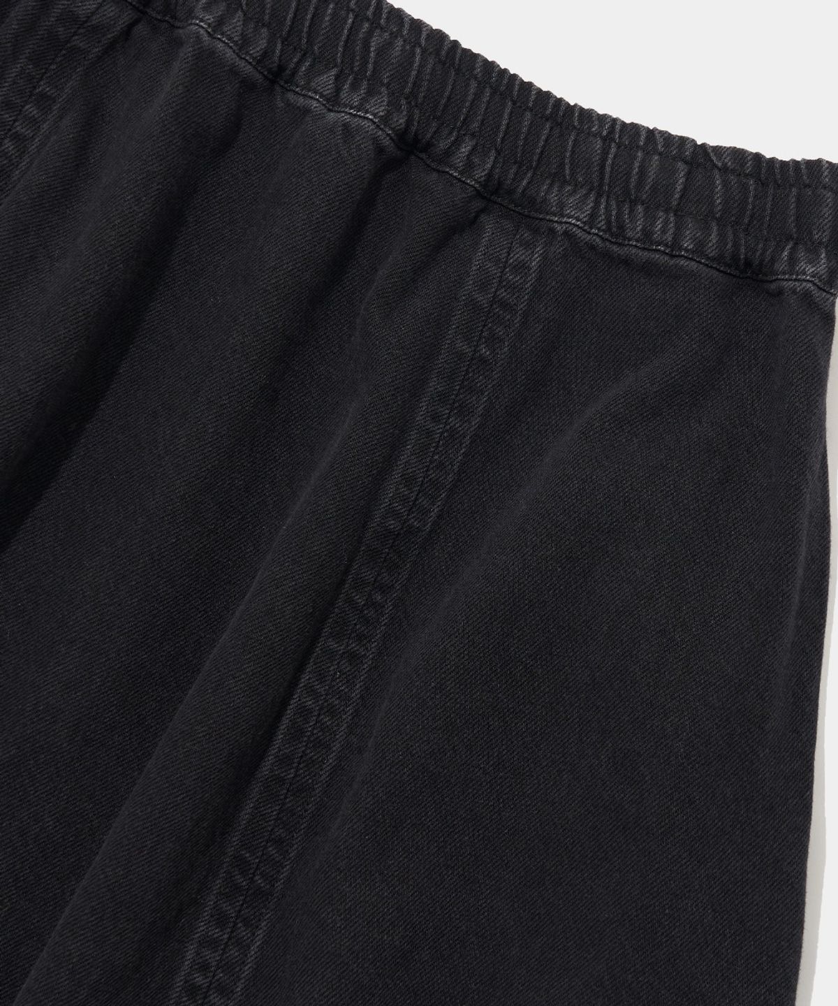 컬럼비아 유니버시티(COLUMBIA UNIVERSITY) PANEL PLEATED DENIM SKIRT_GRAY JEAN
