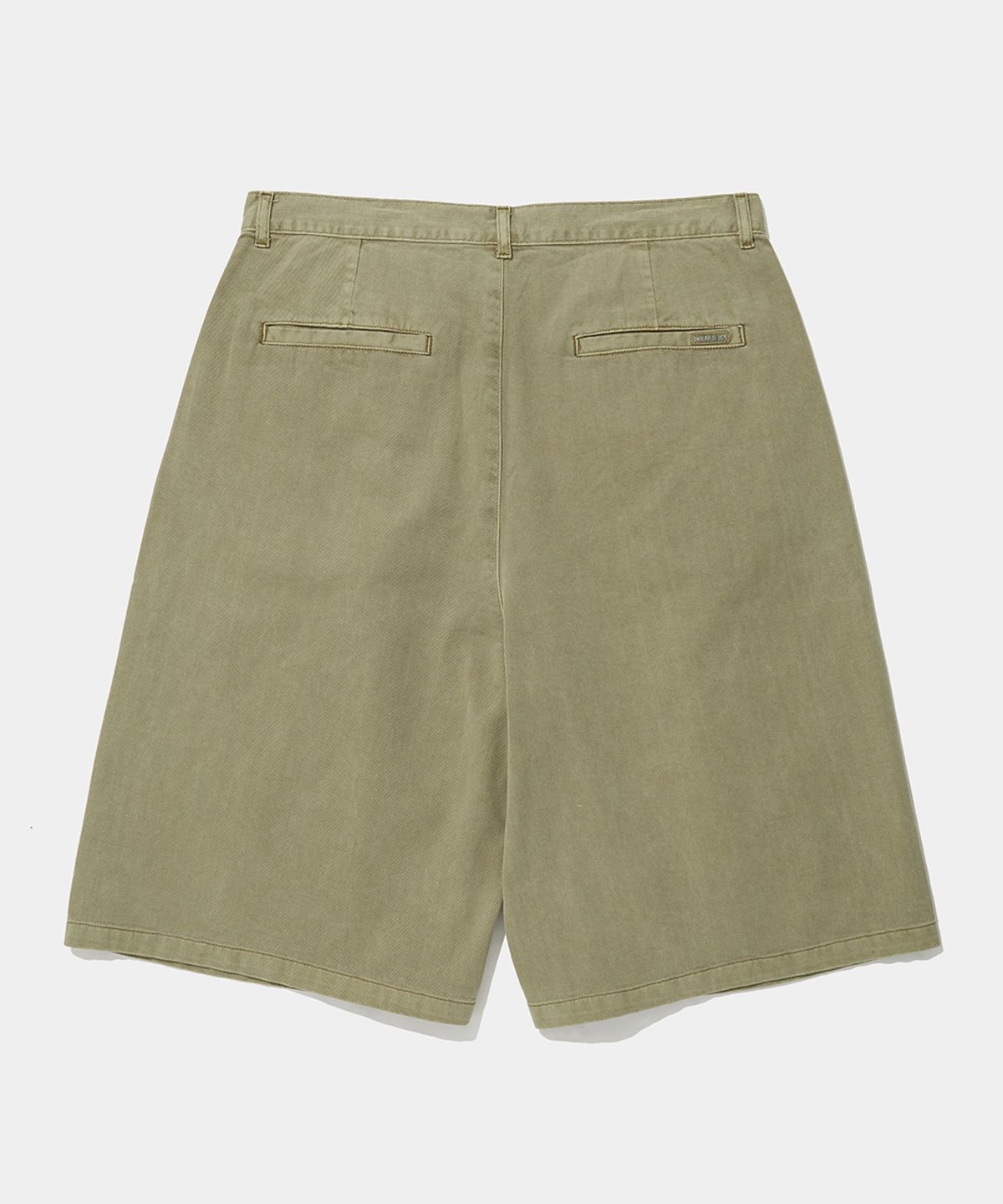 컬럼비아 유니버시티(COLUMBIA UNIVERSITY) TWOTUCK DYED TWILL BERMUDA SHORTS PANTS_BEIGE