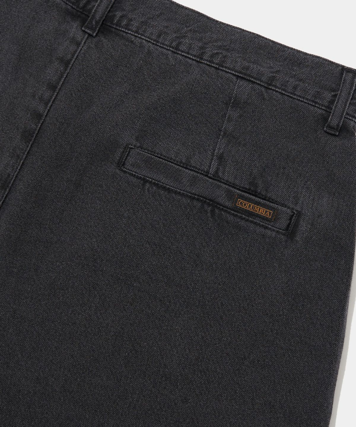 컬럼비아 유니버시티(COLUMBIA UNIVERSITY) TWOTUCK DENIM BERMUDA SHORTS PANTS_GRAY JEAN