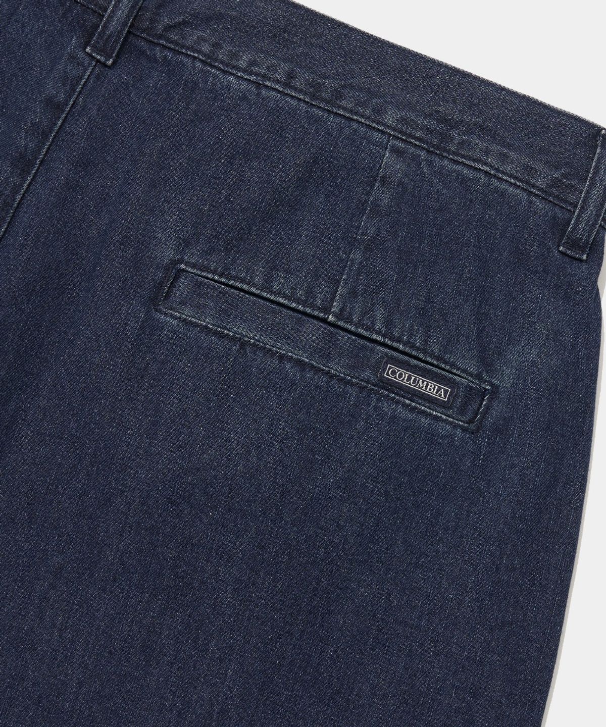 컬럼비아 유니버시티(COLUMBIA UNIVERSITY) TWOTUCK DENIM BERMUDA SHORTS PANTS_LIGHT JEAN
