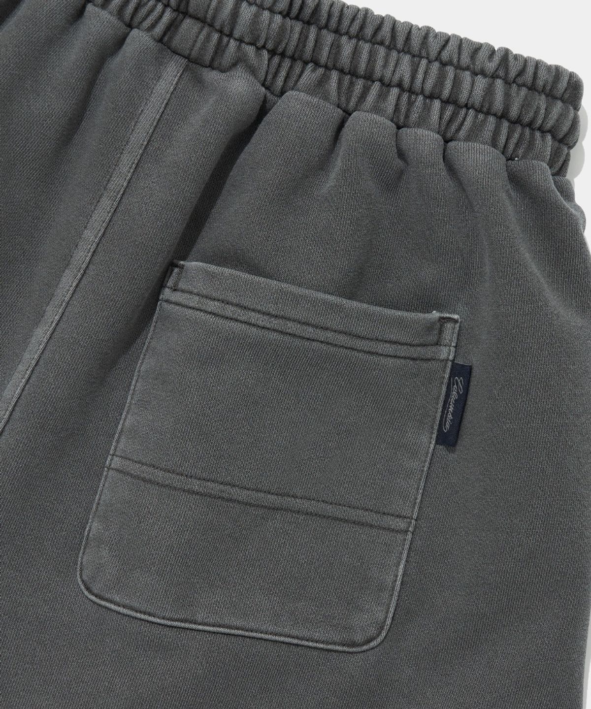 컬럼비아 유니버시티(COLUMBIA UNIVERSITY) NY STREET TAIL DYED TERRY SHORTS PANTS_CHARCOAL