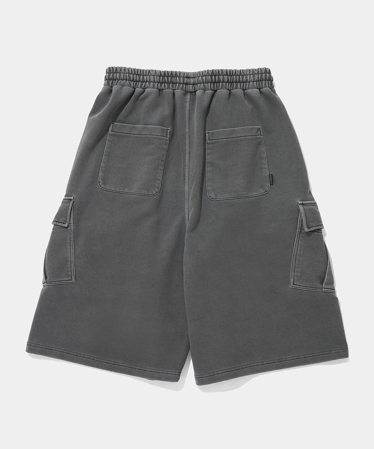 컬럼비아 유니버시티(COLUMBIA UNIVERSITY) BIG POCKET DYED TERRY SHORTS PANTS_CHARCOAL