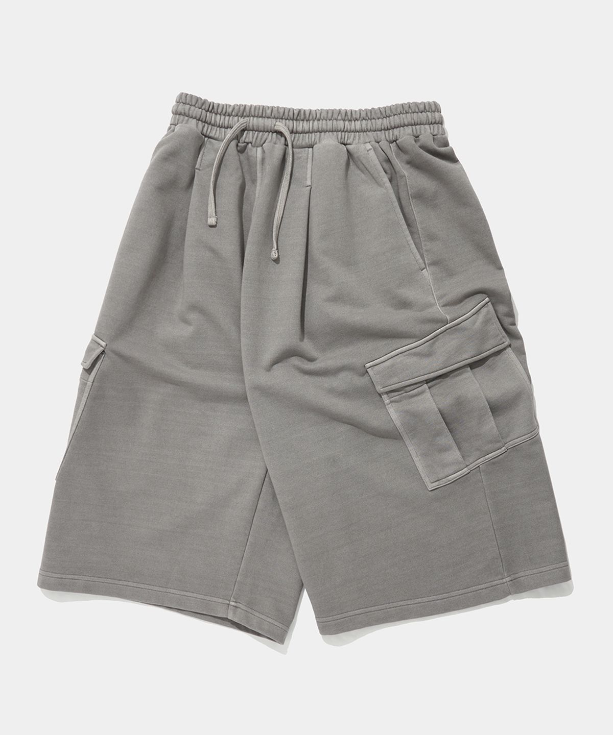 컬럼비아 유니버시티(COLUMBIA UNIVERSITY) BIG POCKET DYED TERRY SHORTS PANTS_GRAY