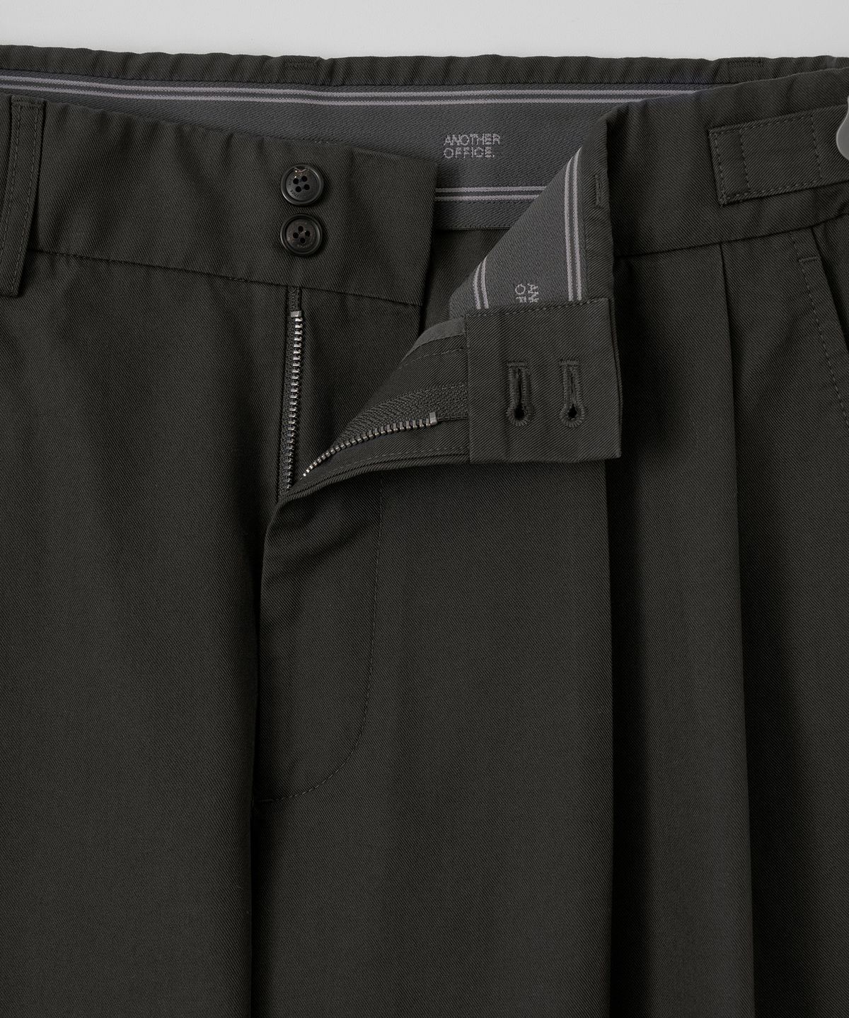 어나더 오피스(ANOTHER OFFICE) [SS] Santiago Chino Pants Flexible (Black)