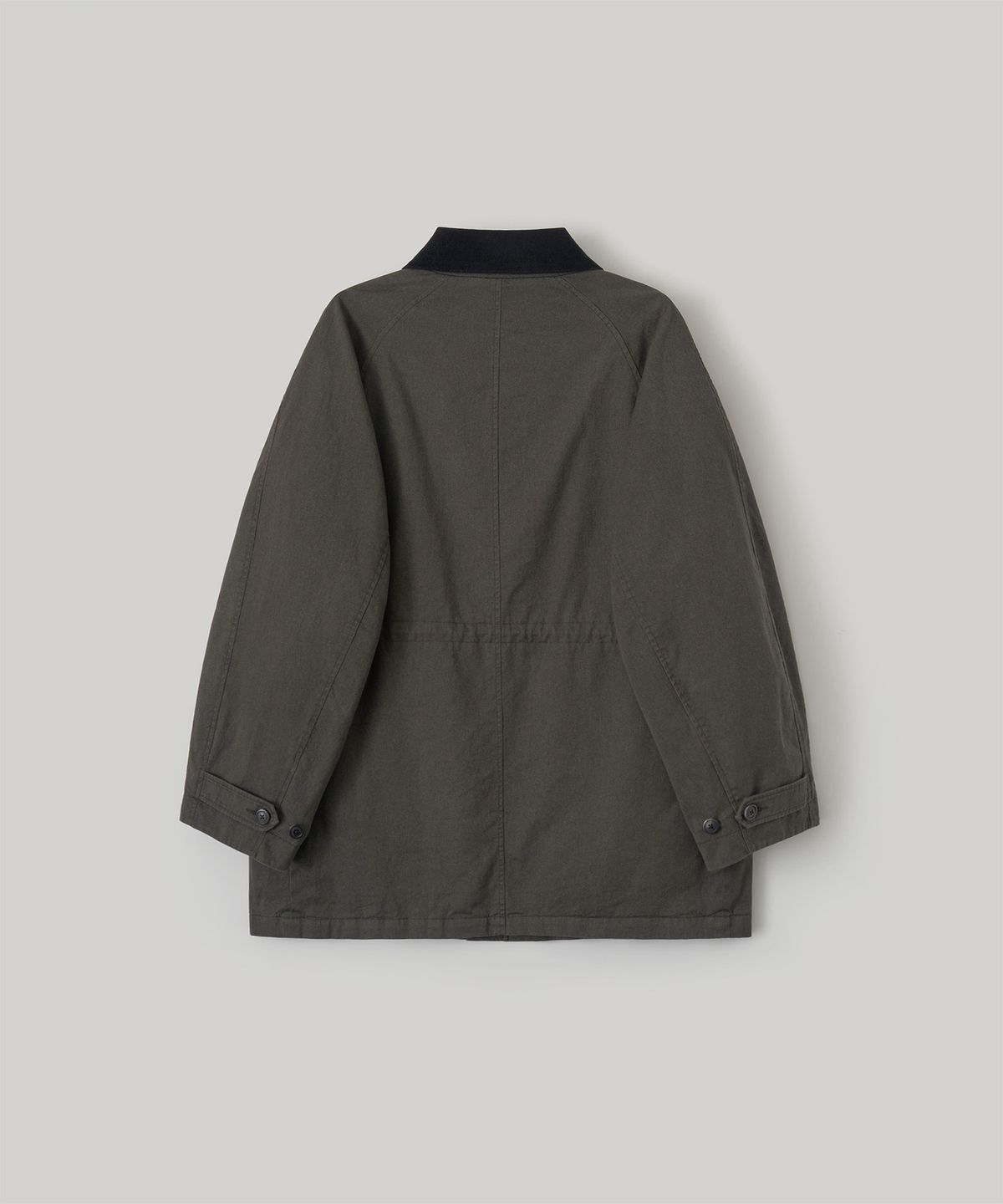 어나더 오피스(ANOTHER OFFICE) Modern N-3B Coat (Charcoal)