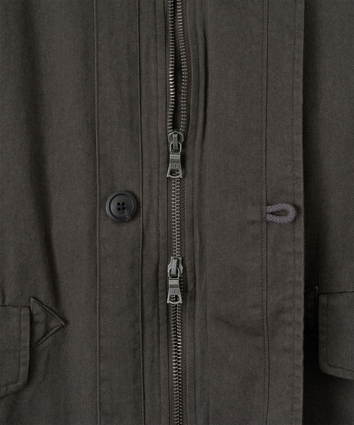 어나더 오피스(ANOTHER OFFICE) Modern N-3B Coat (Charcoal)