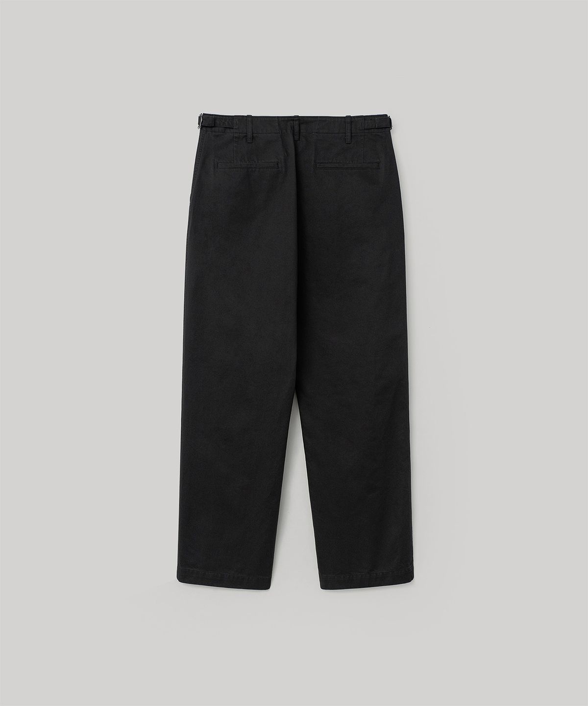 어나더 오피스(ANOTHER OFFICE) French Drill Chino Pants (Black)