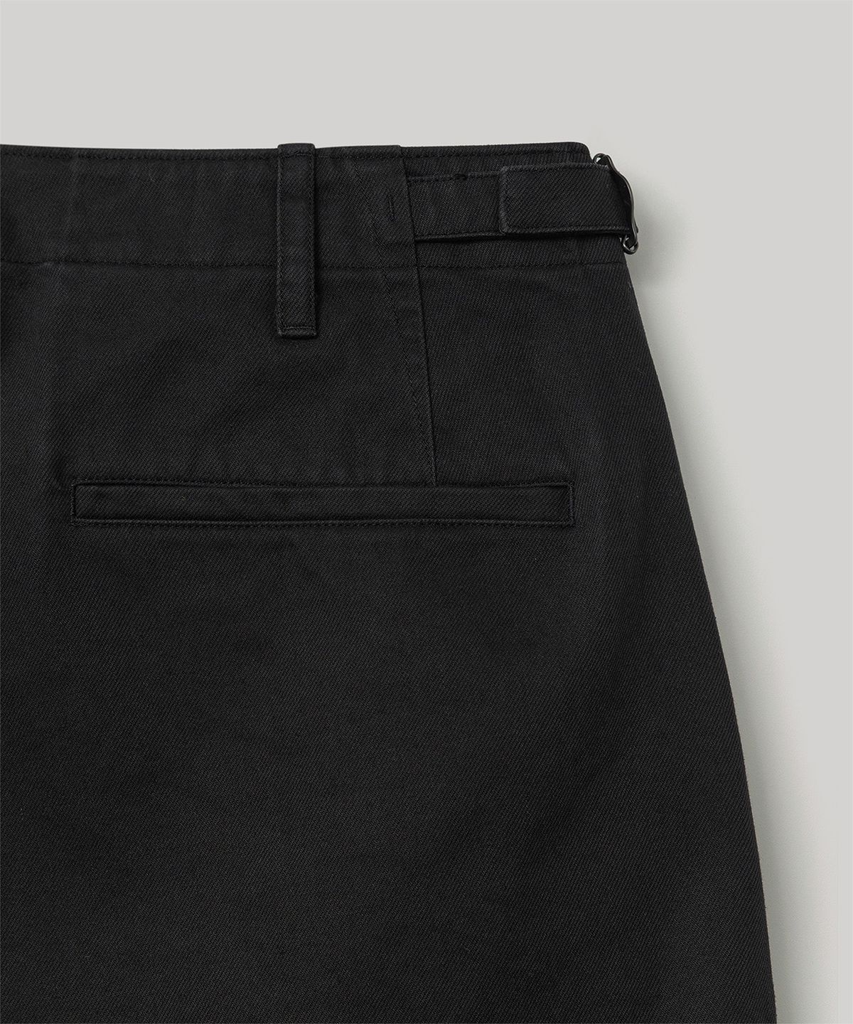 어나더 오피스(ANOTHER OFFICE) French Drill Chino Pants (Black)