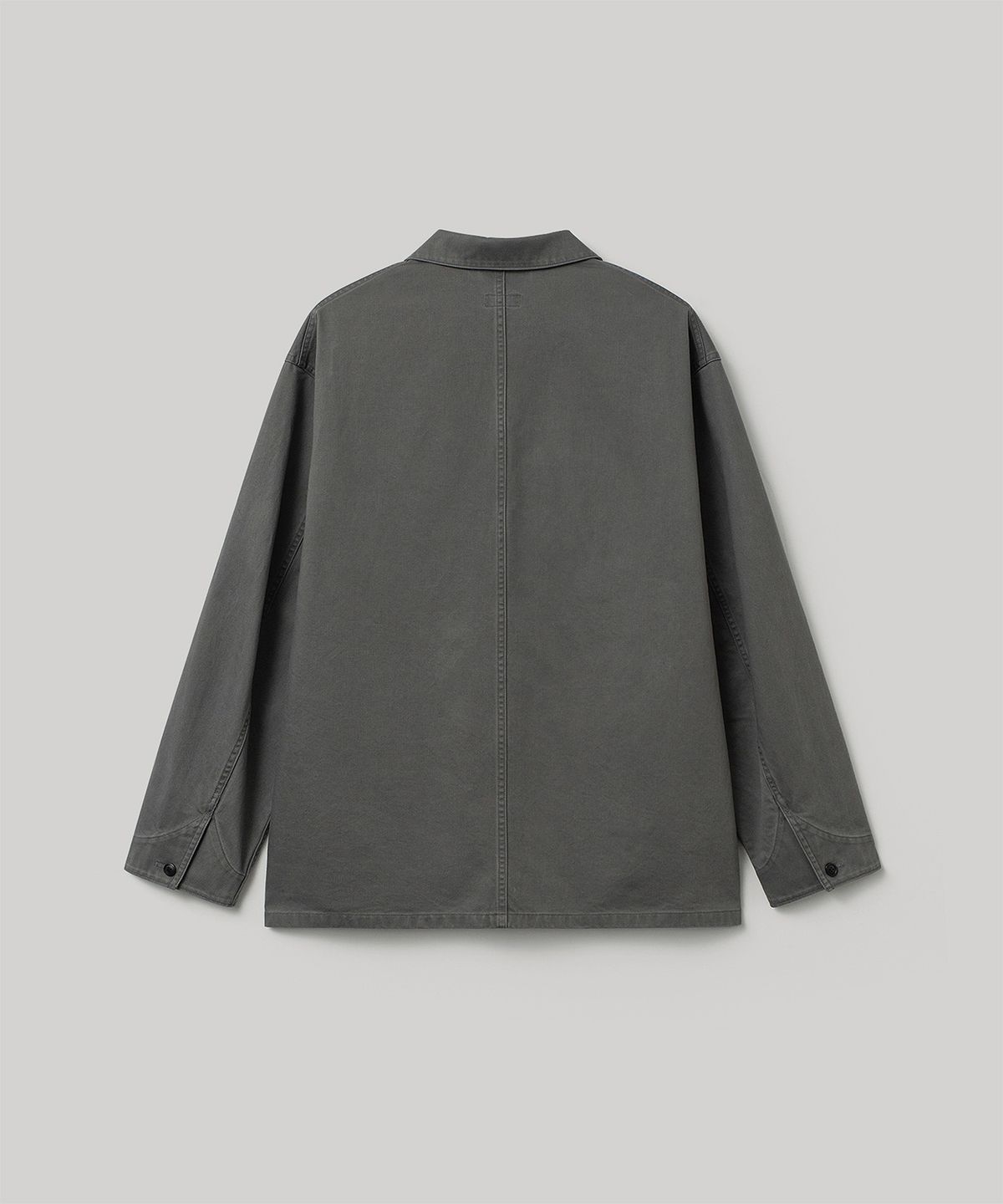 어나더 오피스(ANOTHER OFFICE) French Drill 3 Button Jacket (Smoky Gray)