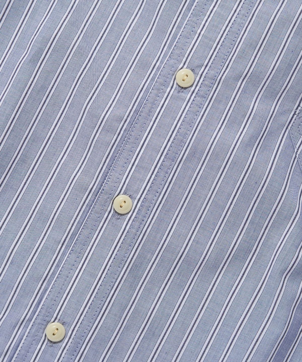 컬럼비아 유니버시티(COLUMBIA UNIVERSITY) SL-LABEL ONE POCKET STRIPE S/S SHIRTS_STRIPE