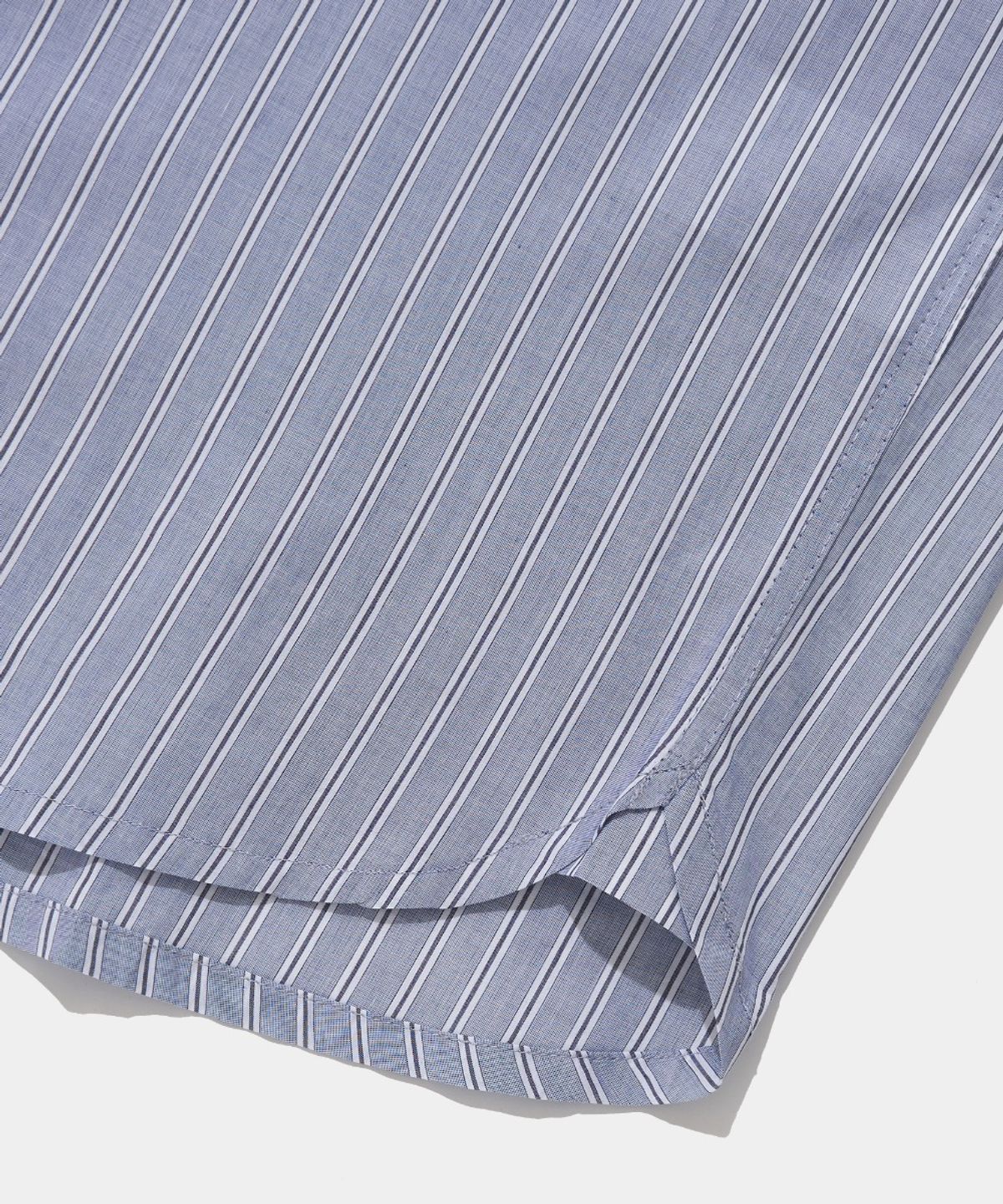 컬럼비아 유니버시티(COLUMBIA UNIVERSITY) SL-LABEL ONE POCKET STRIPE S/S SHIRTS_STRIPE