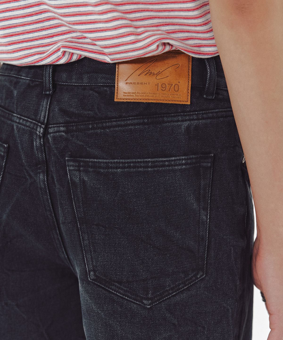 엠엠아이씨(MMIC) ROADIE JEANS (BLACK)