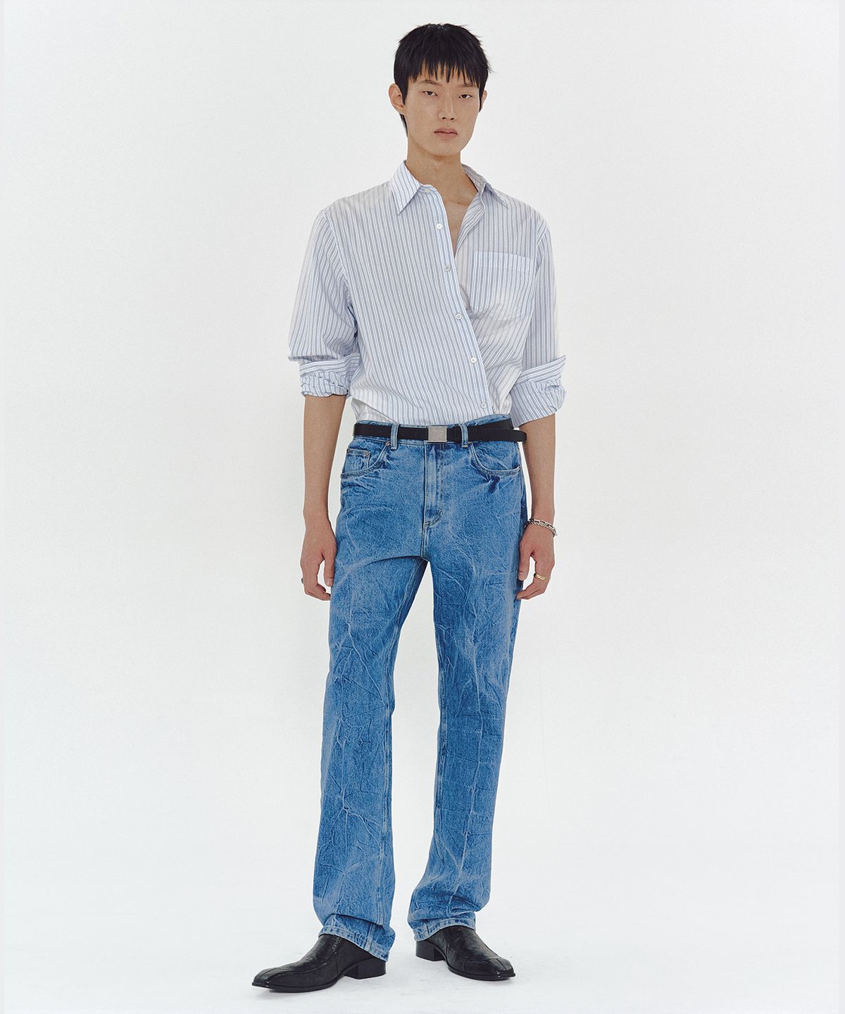 엠엠아이씨(MMIC) ROADIE JEANS (MID BLUE)