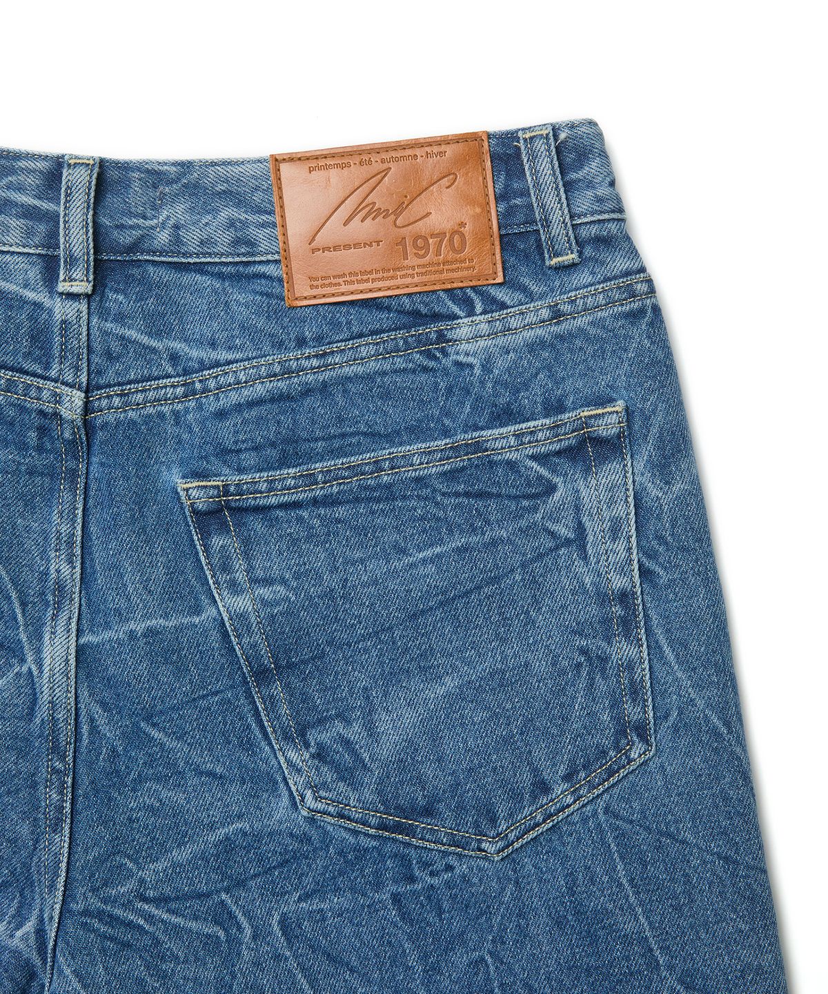엠엠아이씨(MMIC) ROADIE JEANS (MID BLUE)