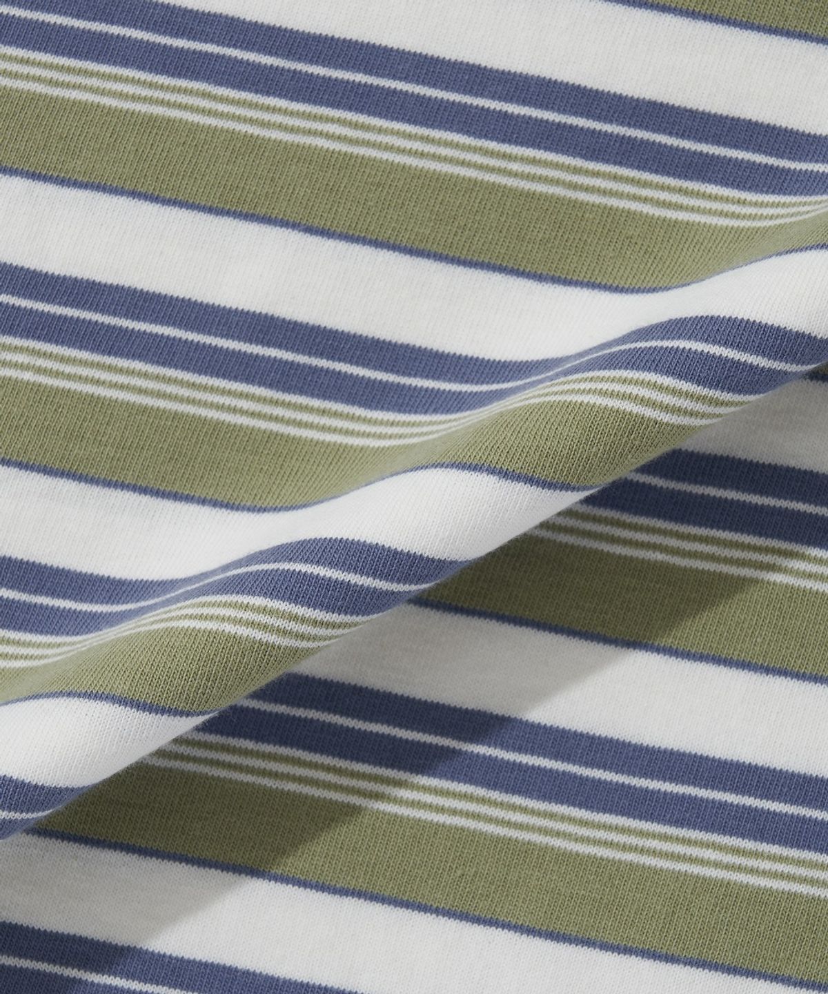 컬럼비아 유니버시티(COLUMBIA UNIVERSITY) COLOR STRIPE POCKET S/S T-SHIRTS_GREEN