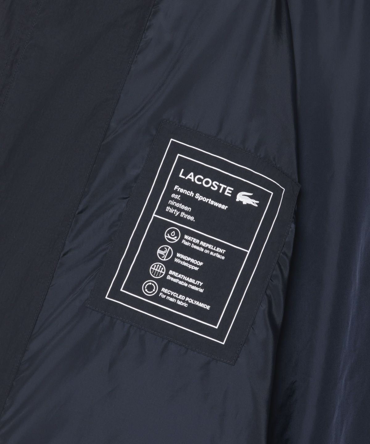 라코스테(LACOSTE) 남성 셔츠 카라 블루종 BH1205-56G 350