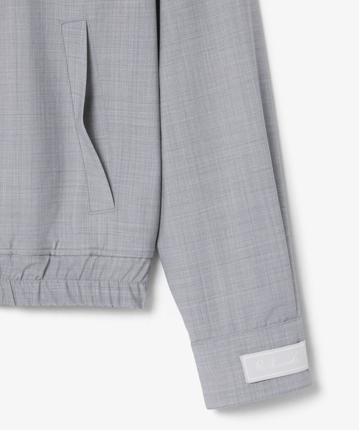 라코스테(LACOSTE) 남성 하이넥 가슴 절개 블루종 BH6267-56G ACZ