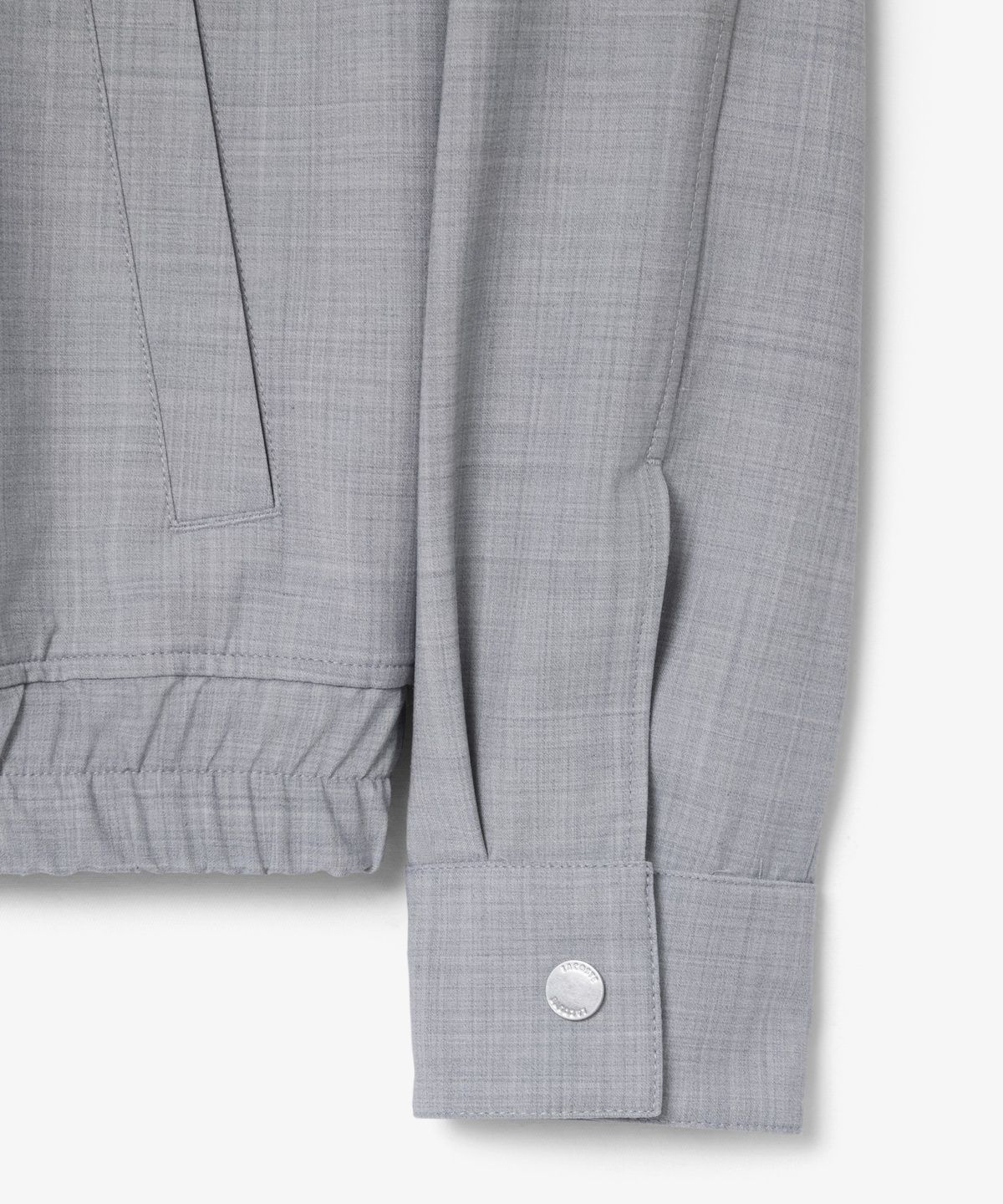 라코스테(LACOSTE) 남성 하이넥 가슴 절개 블루종 BH6267-56G ACZ