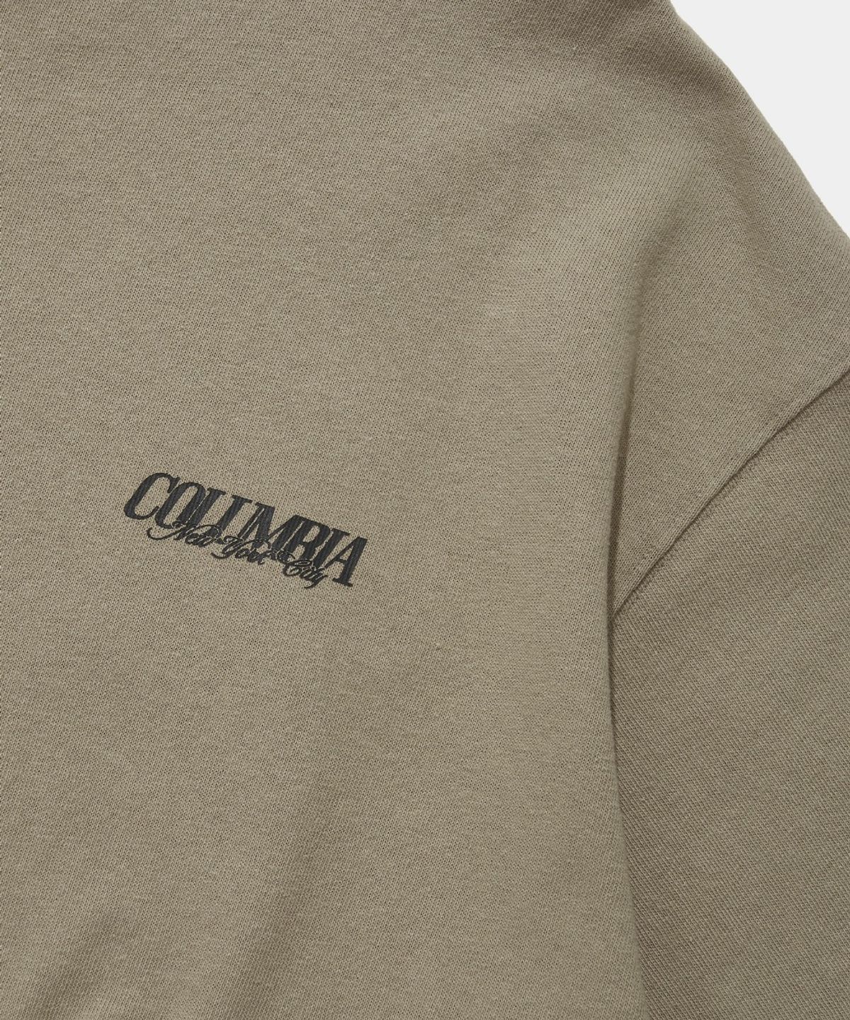 컬럼비아 유니버시티(COLUMBIA UNIVERSITY) URBAN PUFF OVER FIT S/S T-SHIRTS_NATURAL BEIGE