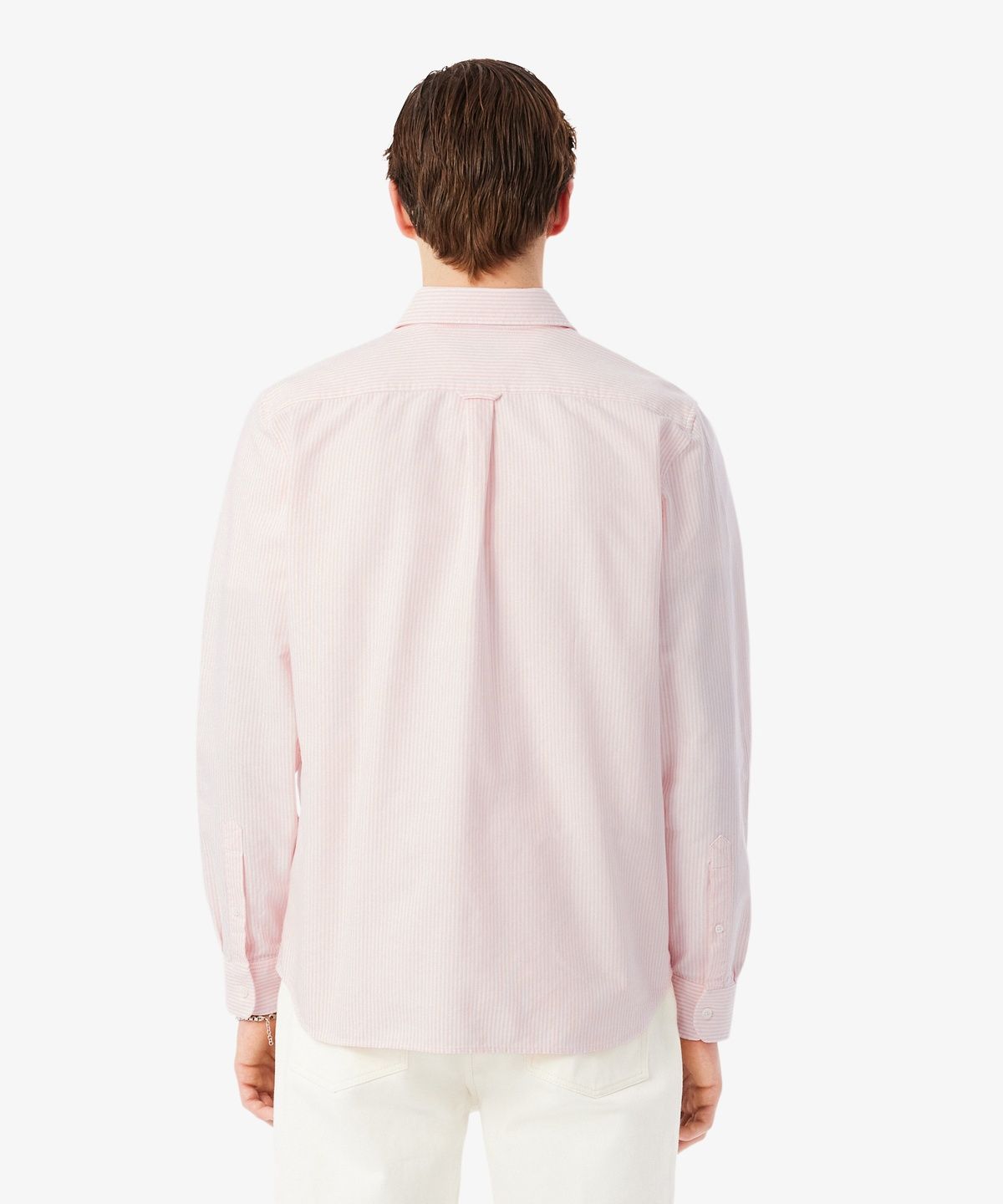 라코스테(LACOSTE) 남성 옥스포드 스트라이프 셔츠 CH7552-56G 75D