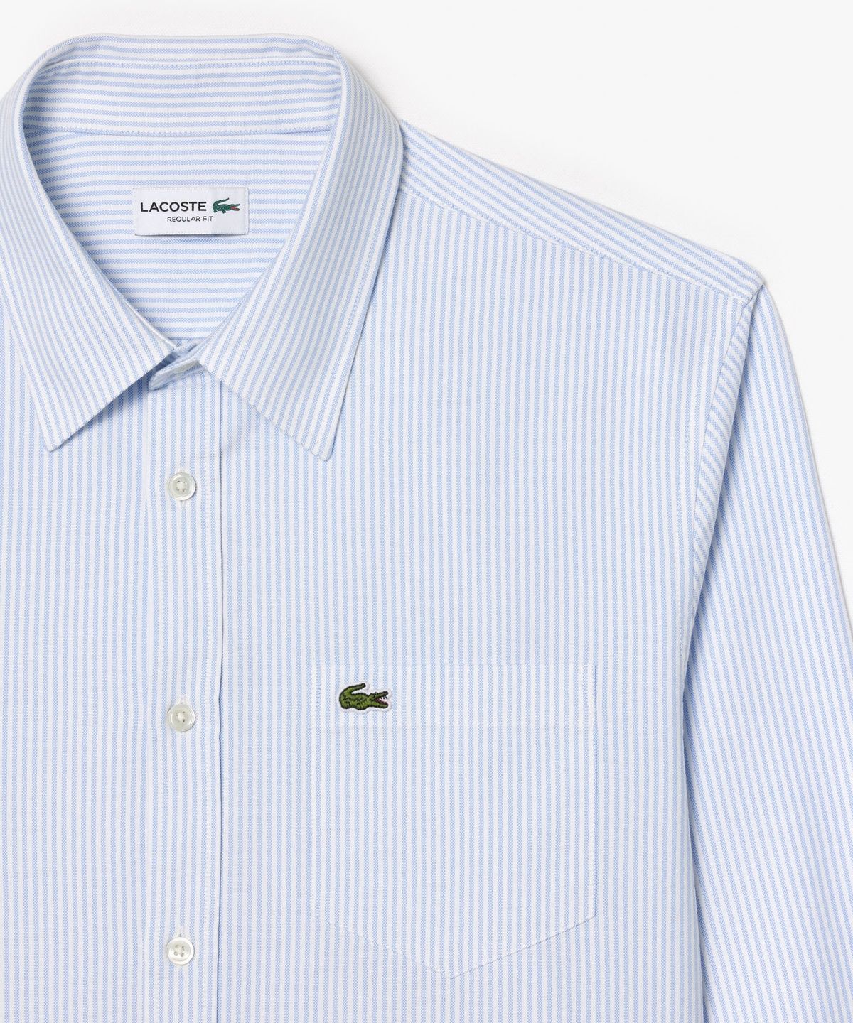 라코스테(LACOSTE) 남성 옥스포드 스트라이프 셔츠 CH7552-56G E7B