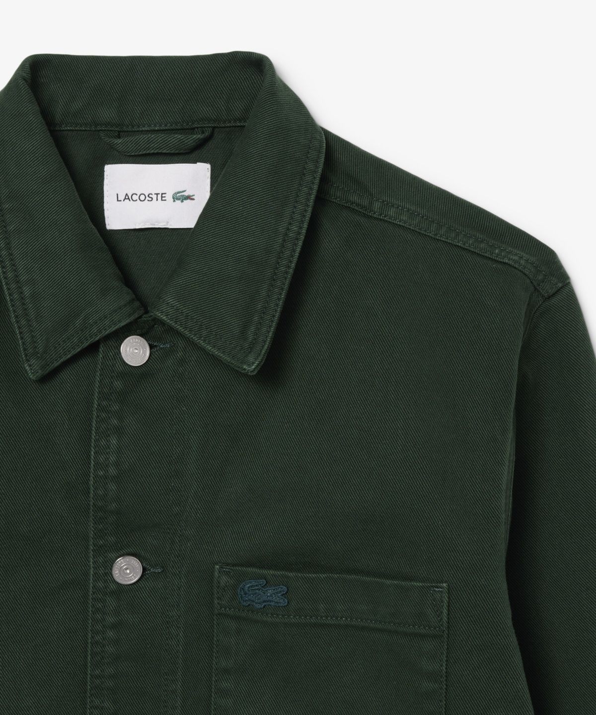 라코스테(LACOSTE) 남성 데님 아우터 셔츠 CH6240-56G AFK