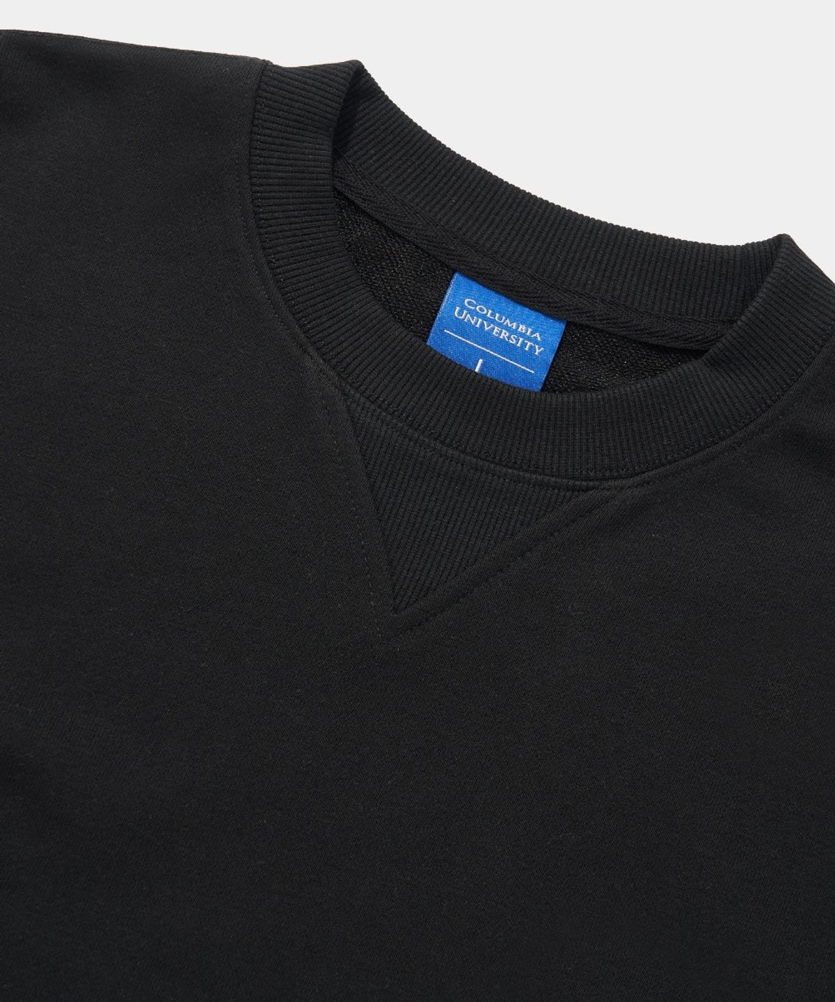 컬럼비아 유니버시티(COLUMBIA UNIVERSITY) NYC EMB TERRY S/S CREW NECK_BLACK