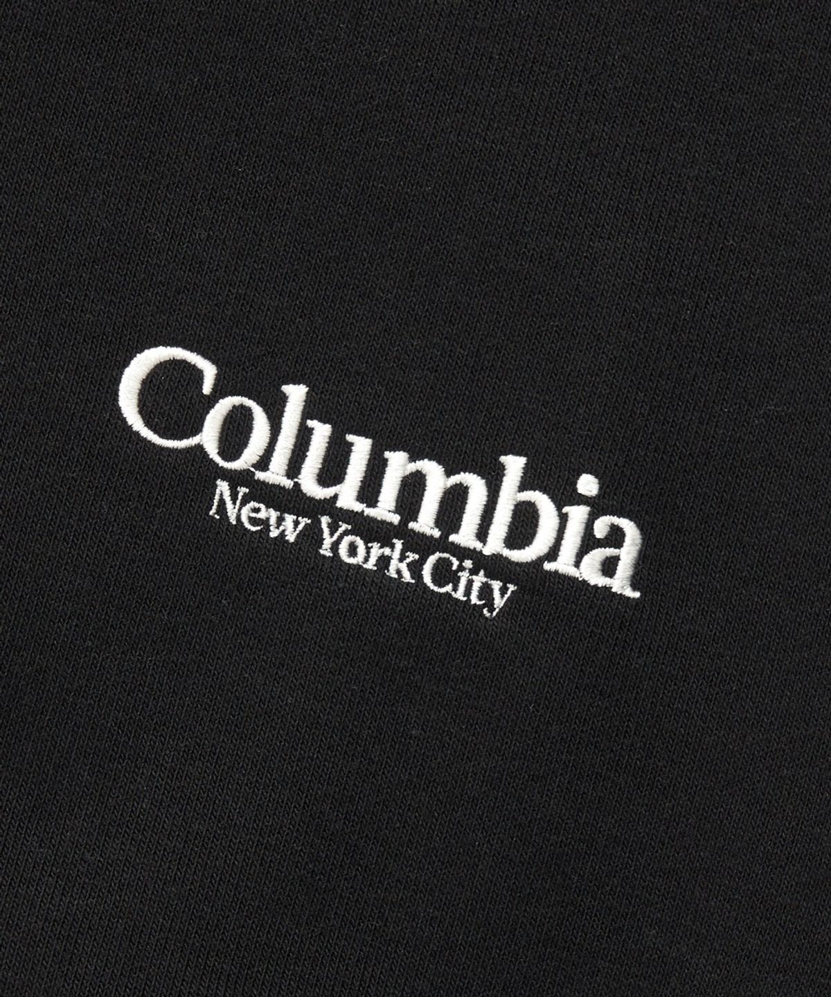 컬럼비아 유니버시티(COLUMBIA UNIVERSITY) NYC EMB TERRY S/S CREW NECK_BLACK