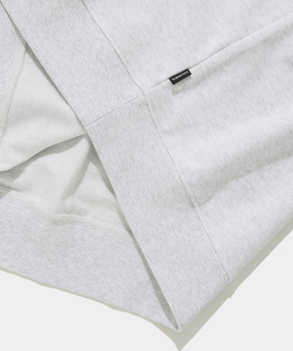 컬럼비아 유니버시티(COLUMBIA UNIVERSITY) NYC EMB TERRY S/S CREW NECK_LIGHT MELANGE GRAY