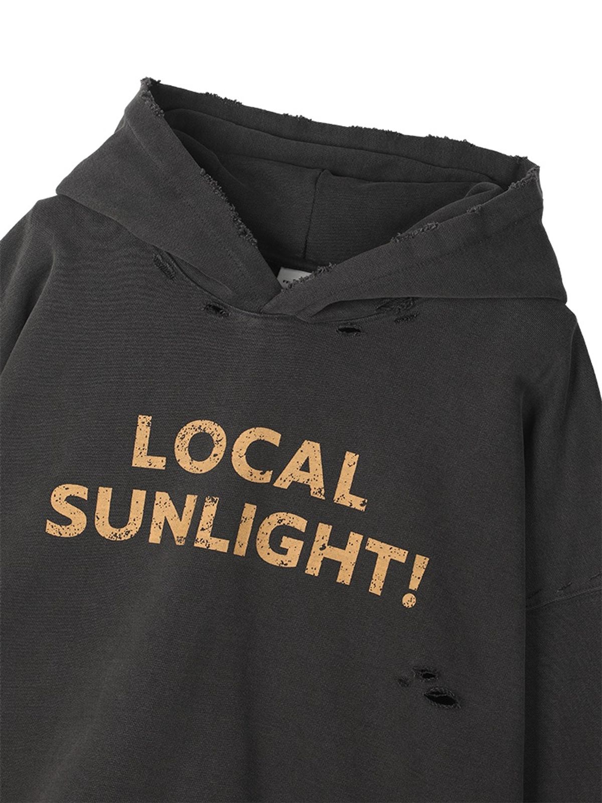 선데이후르츠마켓(SUNDAY FRUIT MARKET) LOCAL SUNLIGHT HOODIE CHARCOAL